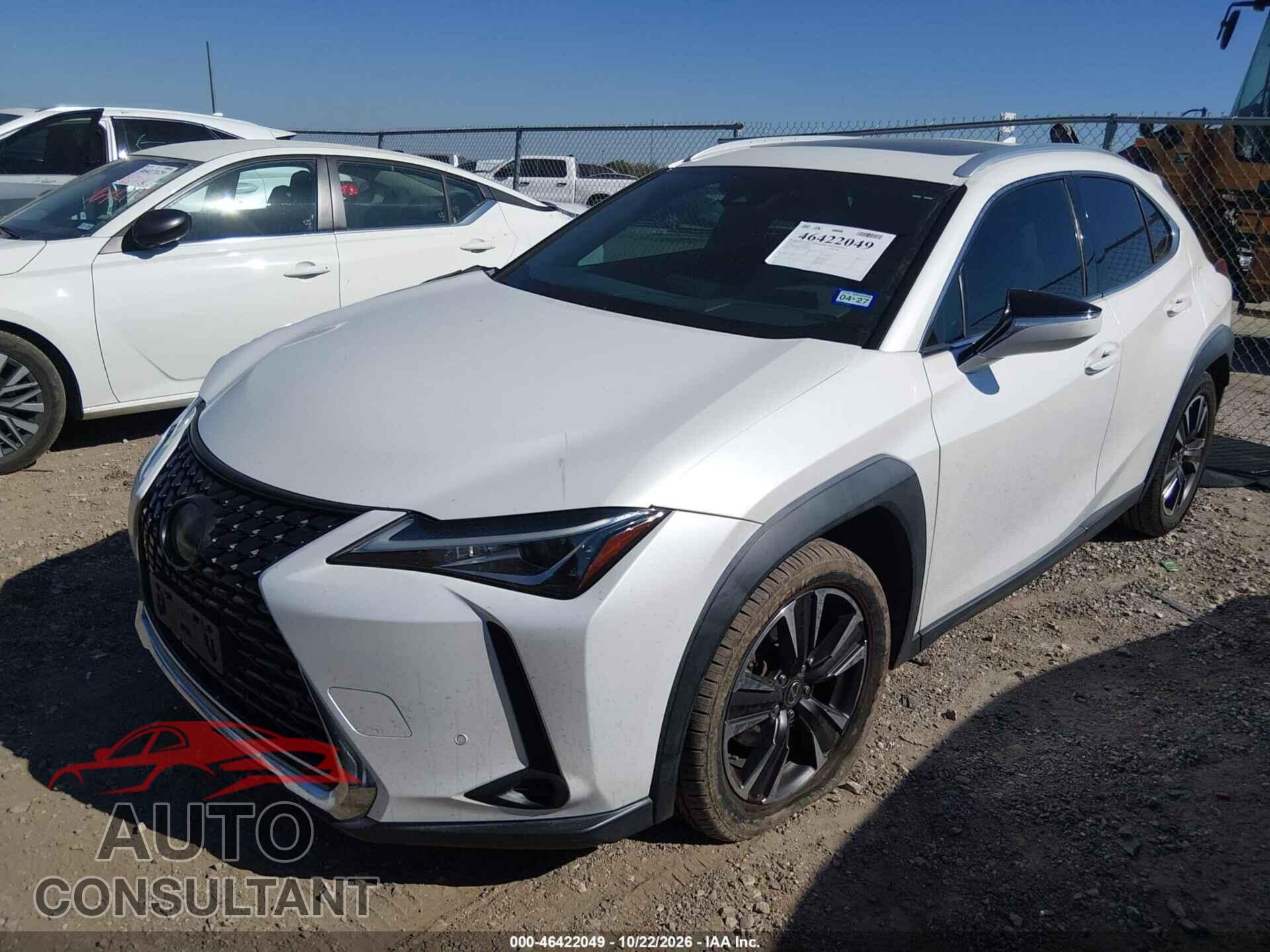 LEXUS UX 200 2020 - JTHP3JBH7L2024978