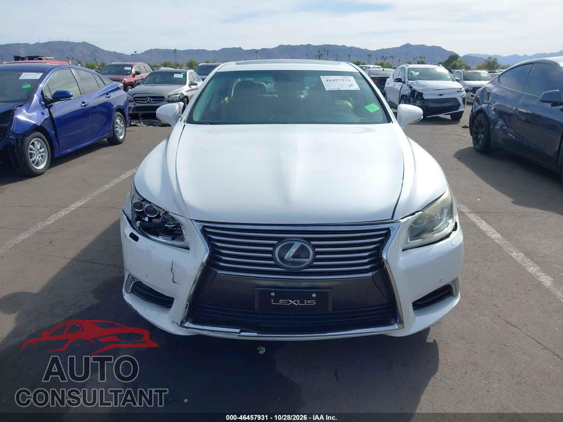 LEXUS LS 460 2013 - JTHCL5EFXD5015515