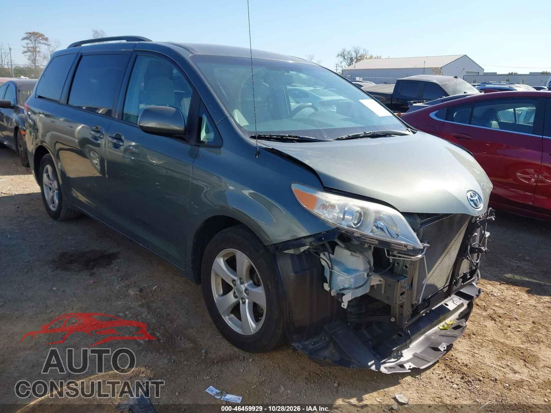 TOYOTA SIENNA 2014 - 5TDKK3DCXES517285