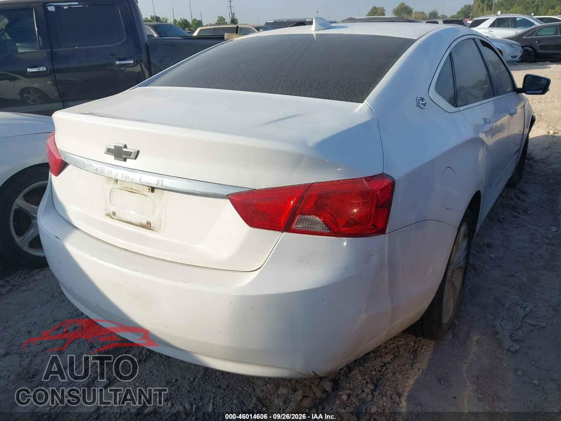 CHEVROLET IMPALA 2017 - 2G1105SA9H9163215