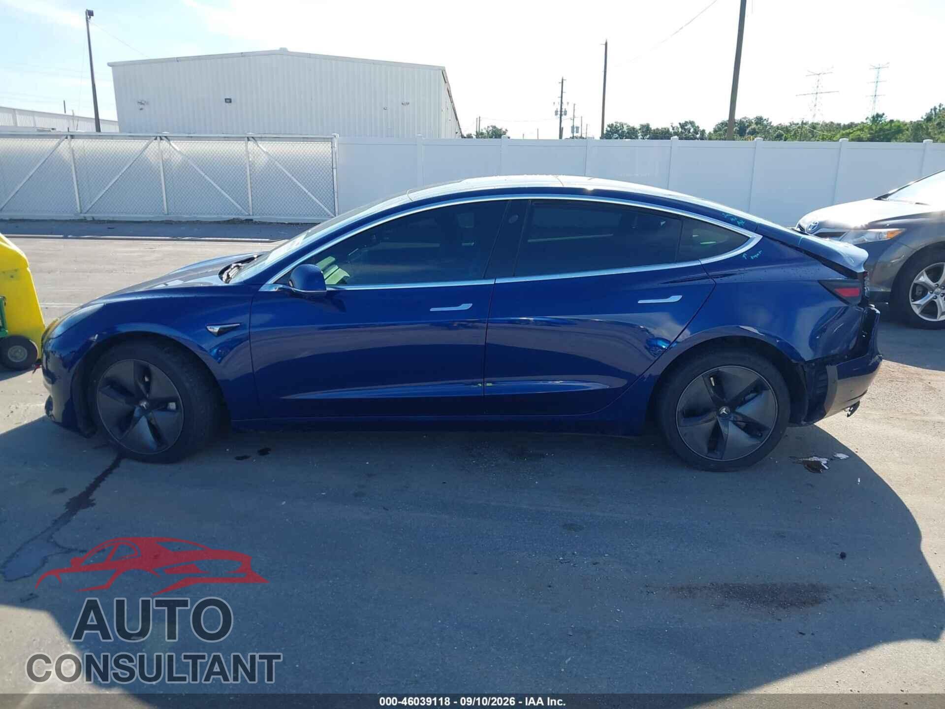 TESLA MODEL 3 2019 - 5YJ3E1EA9KF309265