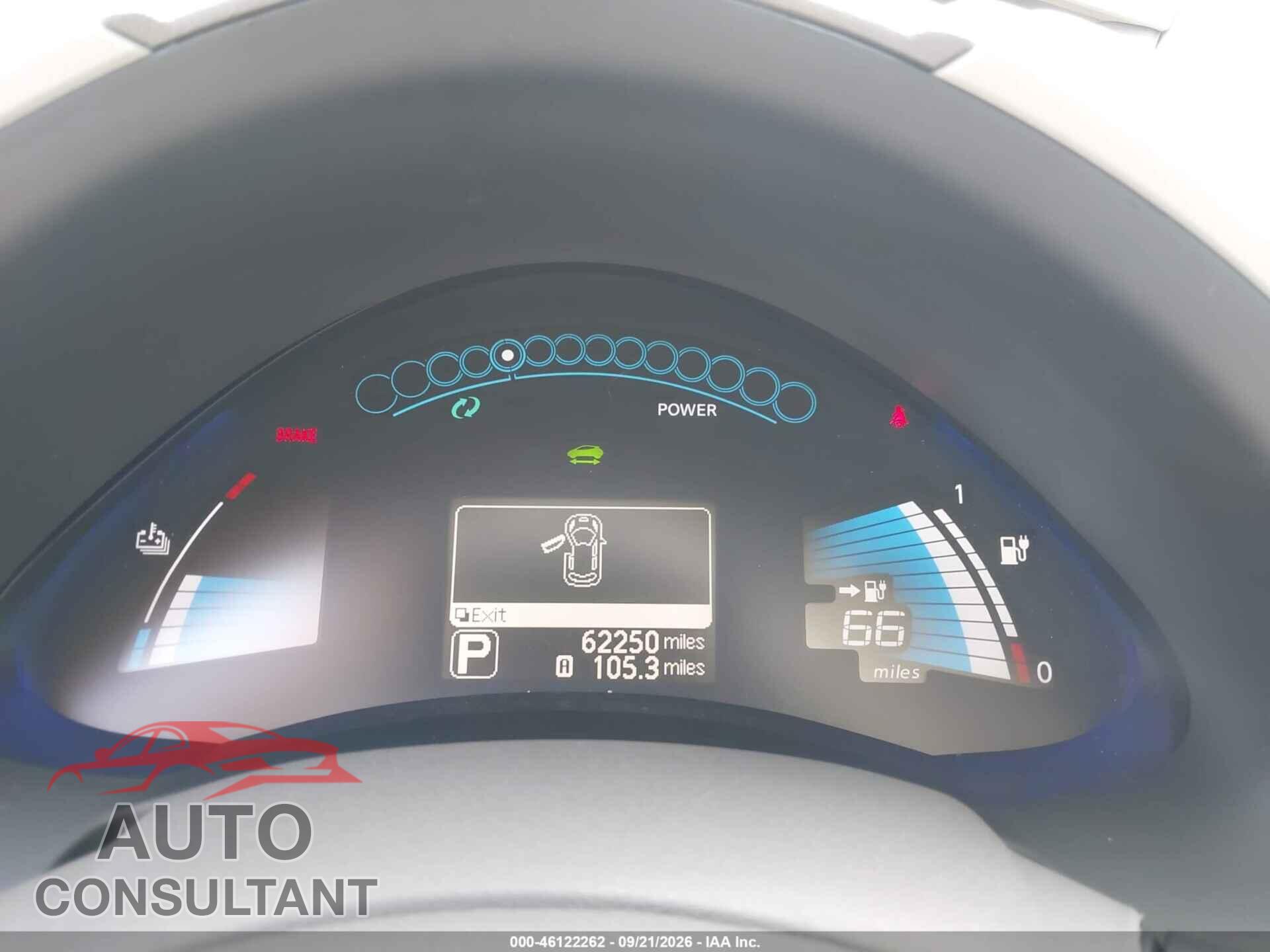 NISSAN LEAF 2013 - 1N4AZ0CP1DC414045