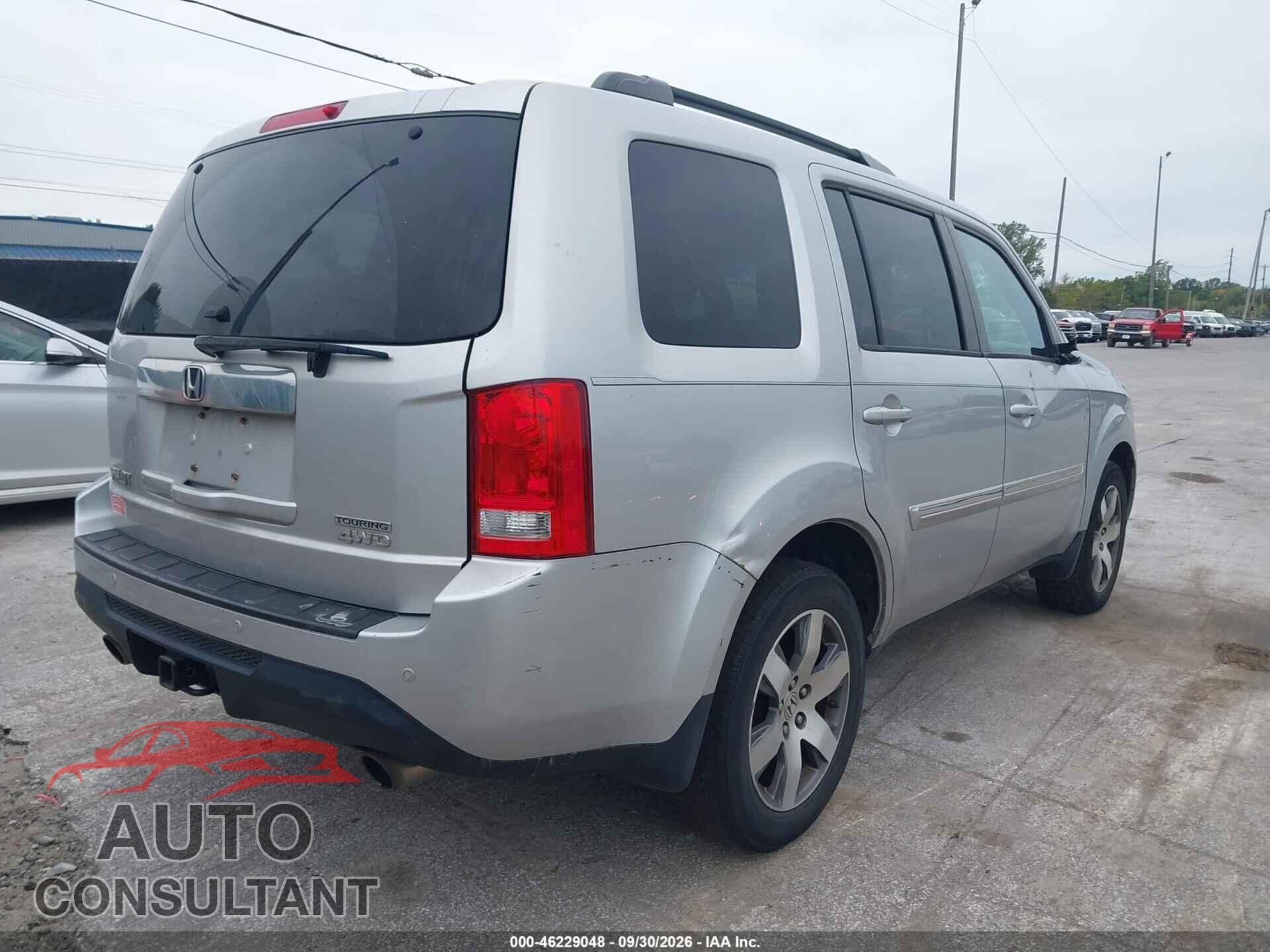 HONDA PILOT 2015 - 5FNYF4H9XFB003770