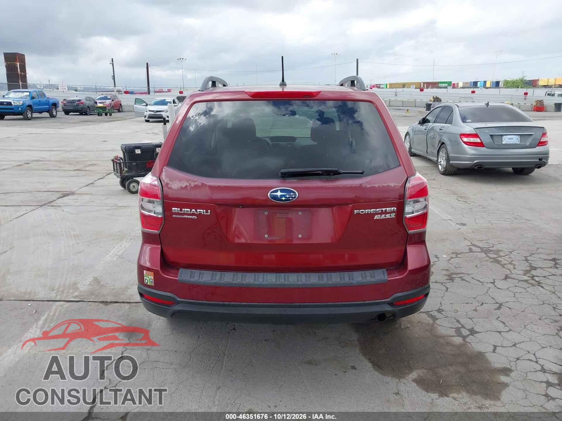 SUBARU FORESTER 2014 - JF2SJAEC2EH559042