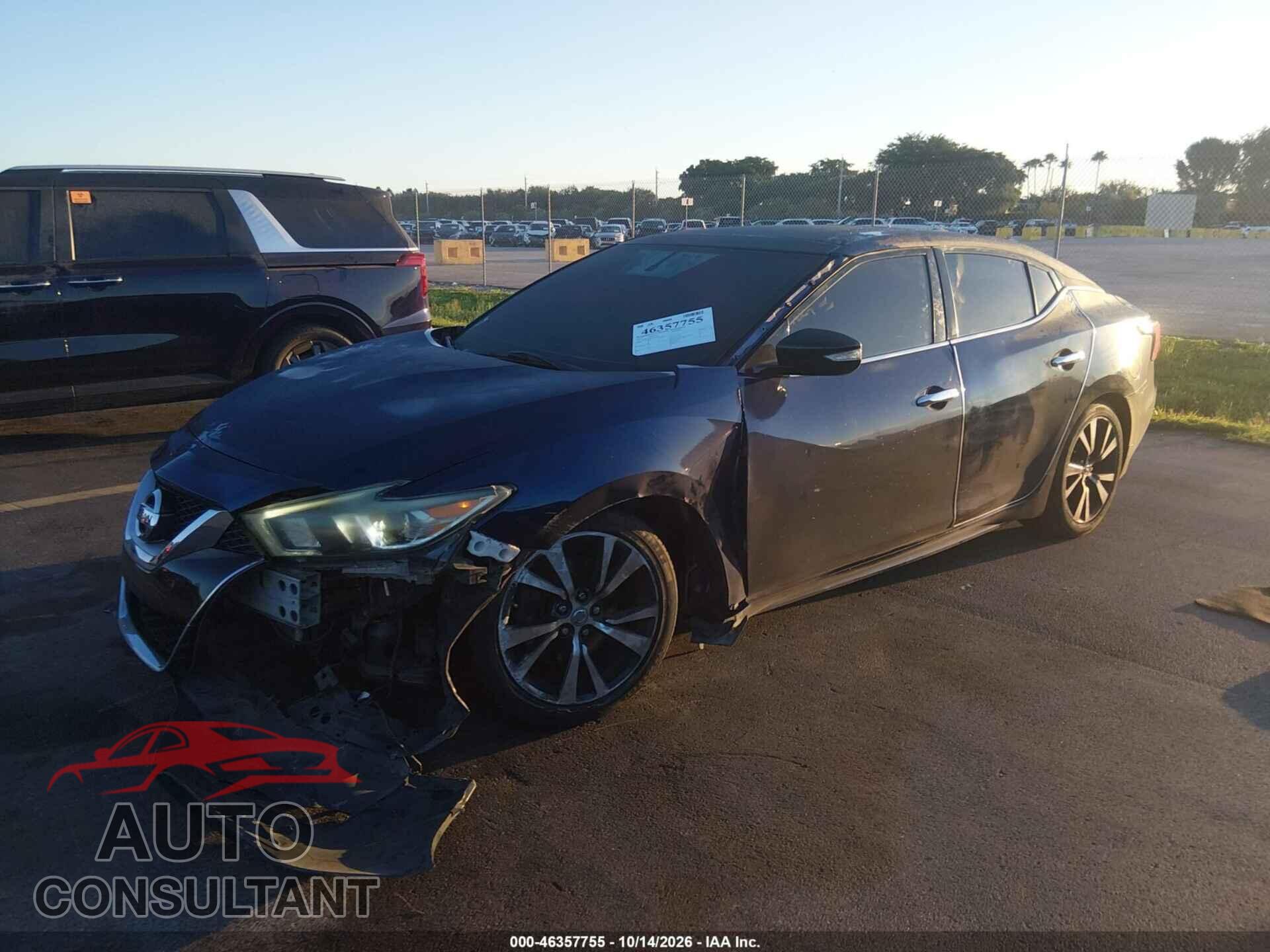 NISSAN MAXIMA 2017 - 1N4AA6AP8HC451306