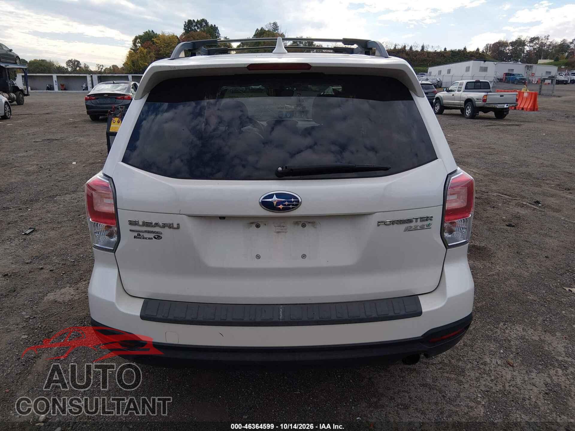 SUBARU FORESTER 2017 - JF2SJALC4HH812451