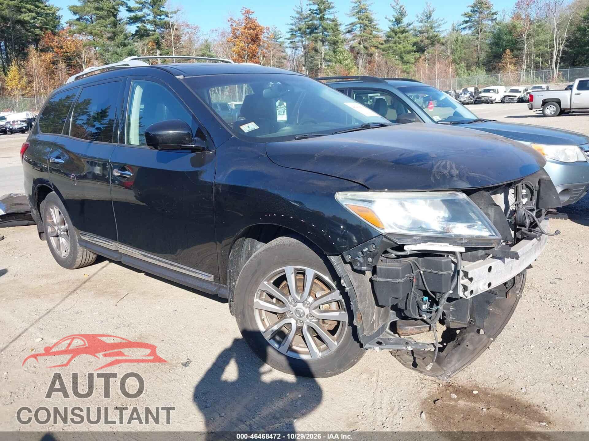 NISSAN PATHFINDER 2015 - 5N1AR2MM3FC641049