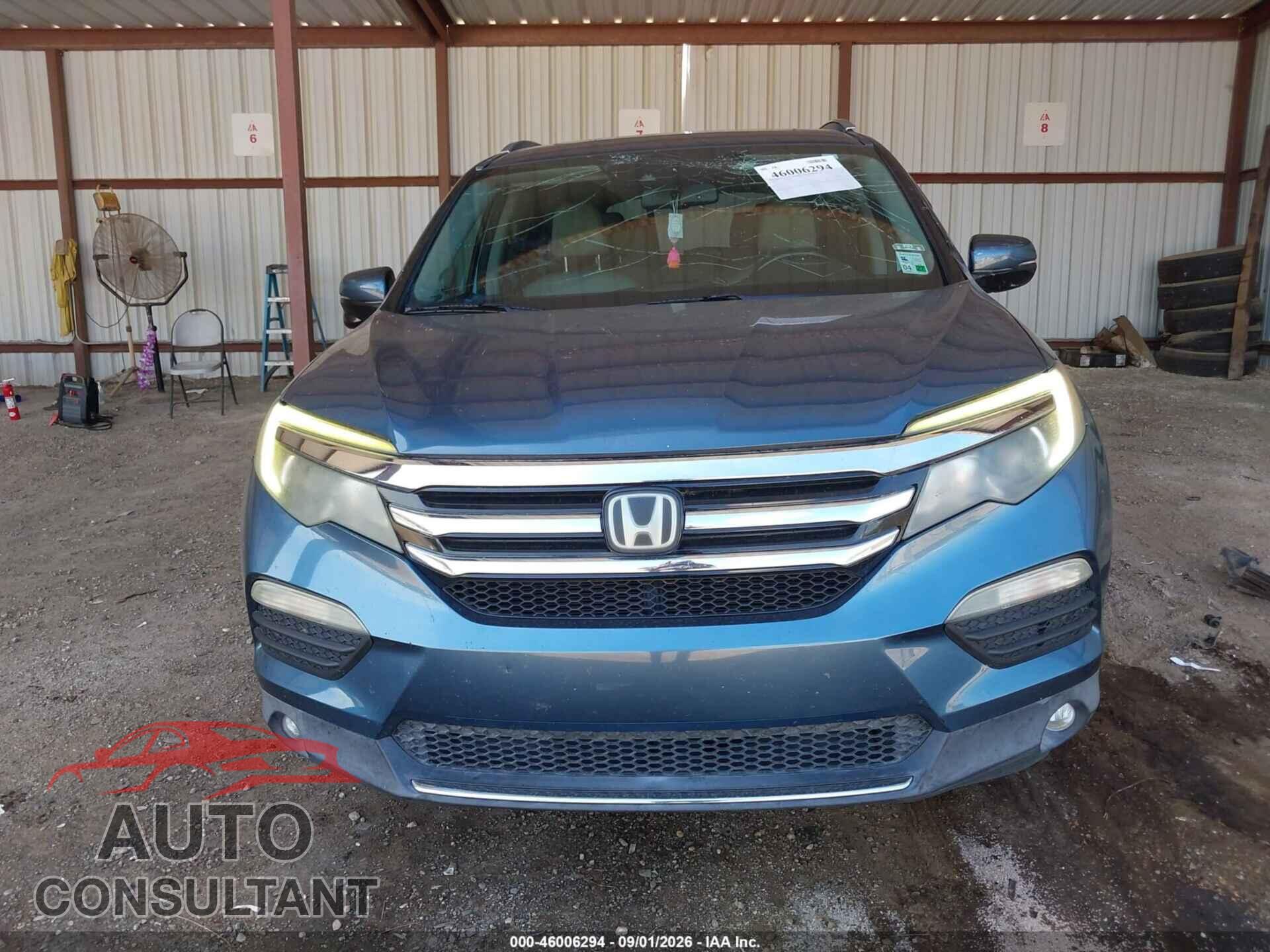HONDA PILOT 2017 - 5FNYF5H92HB009801