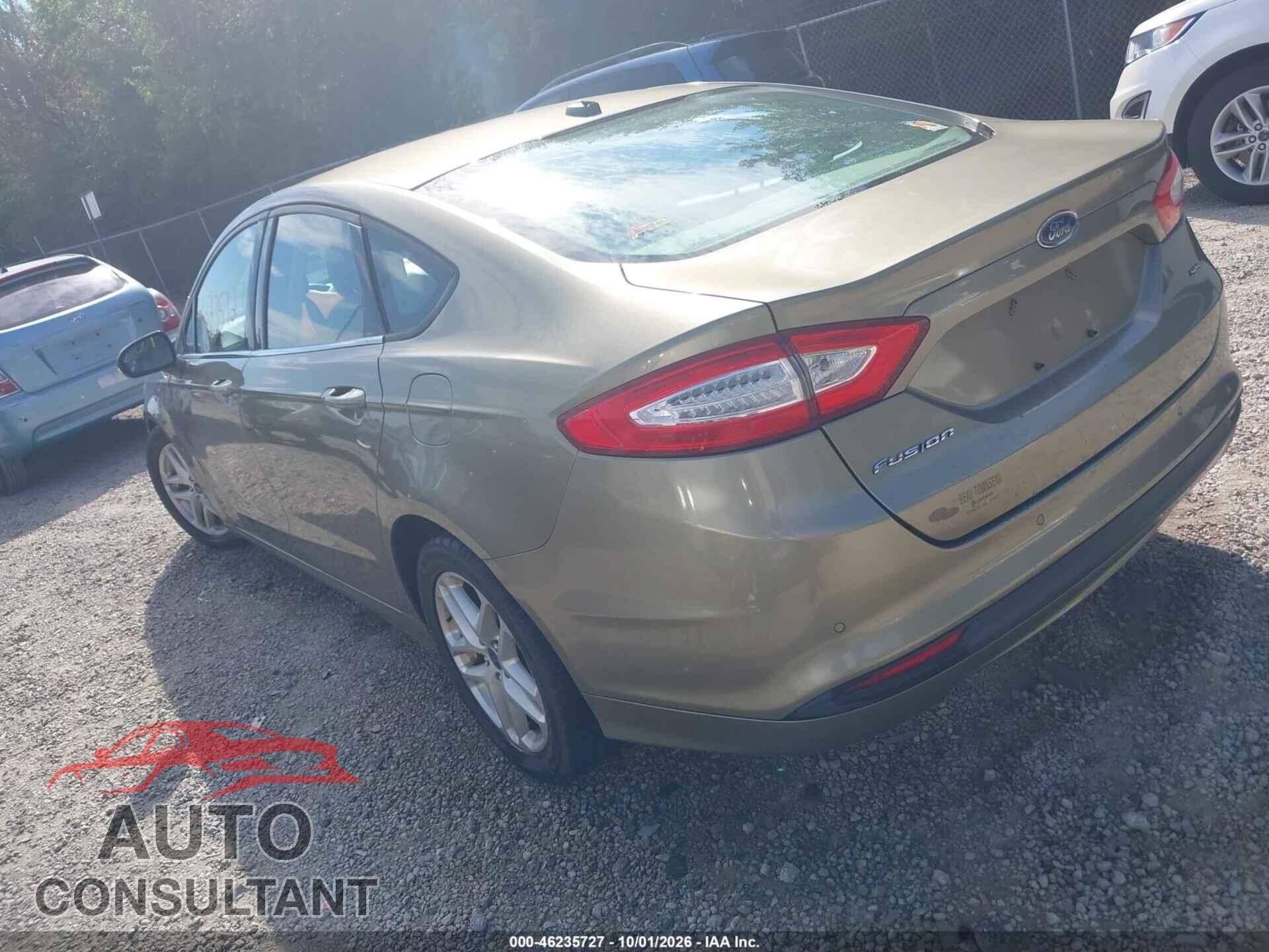 FORD FUSION 2013 - 3FA6P0H75DR162953