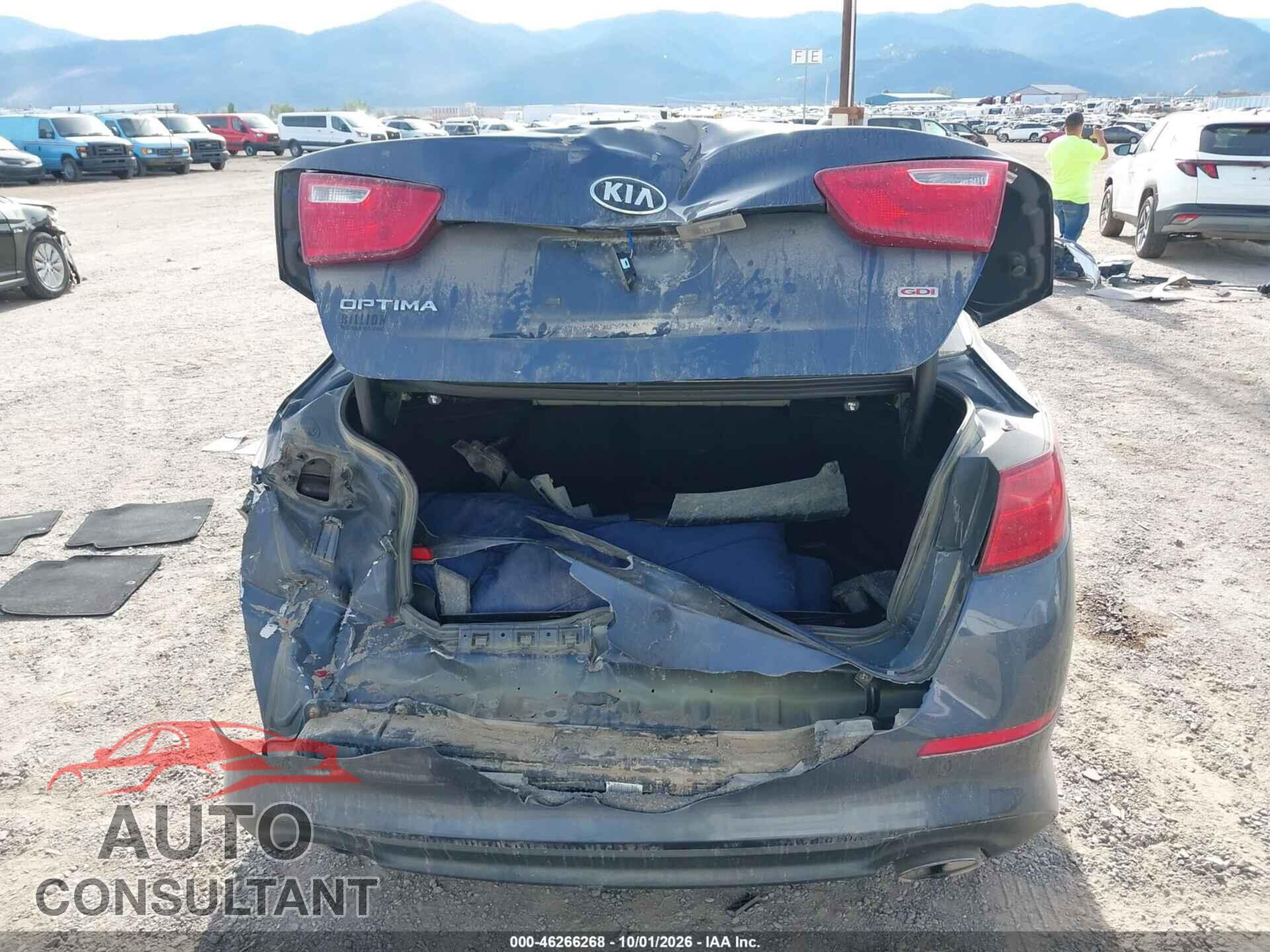 KIA OPTIMA 2015 - KNAGM4A79F5587846