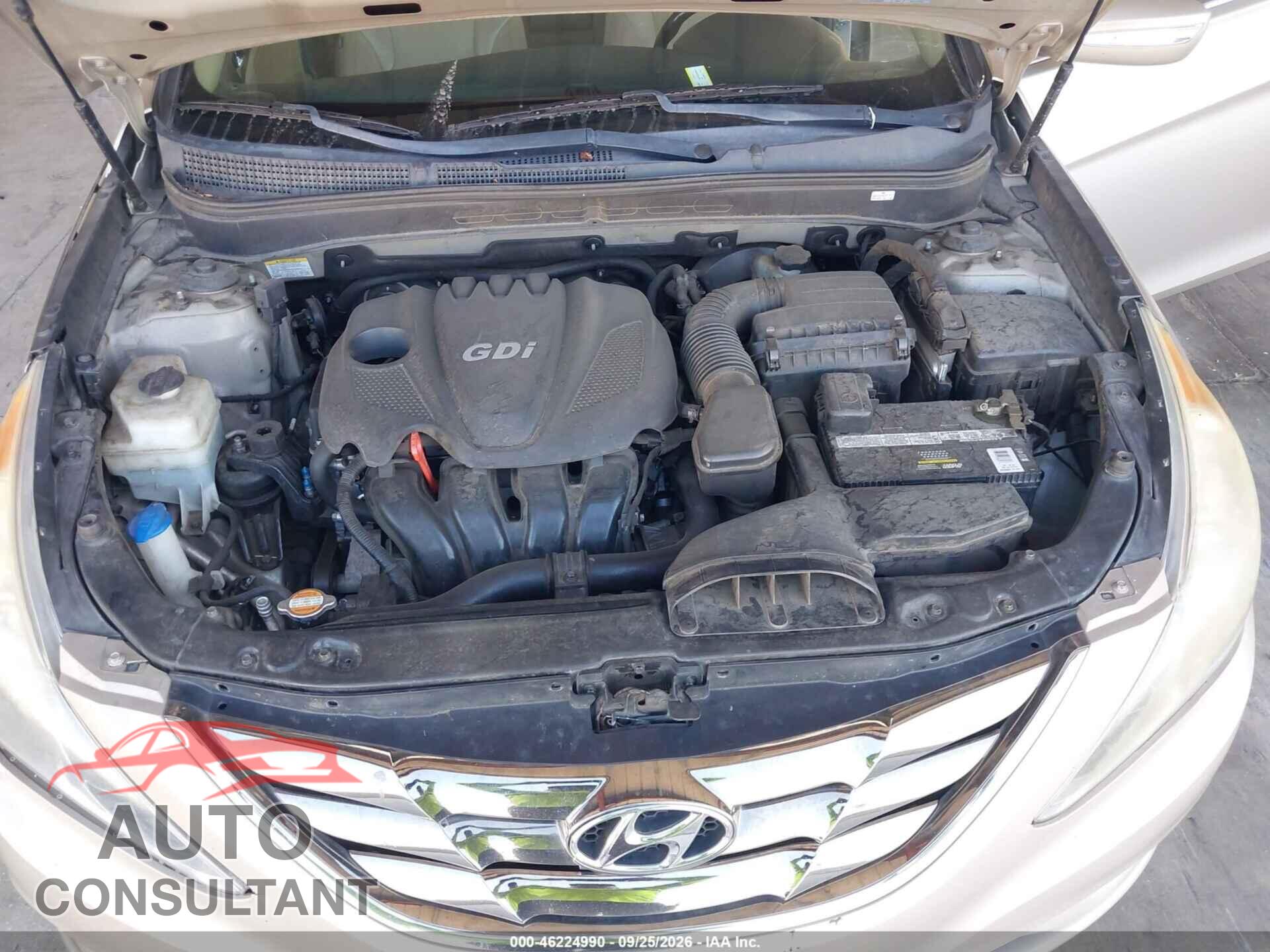 HYUNDAI SONATA 2011 - 5NPEC4AC1BH084929