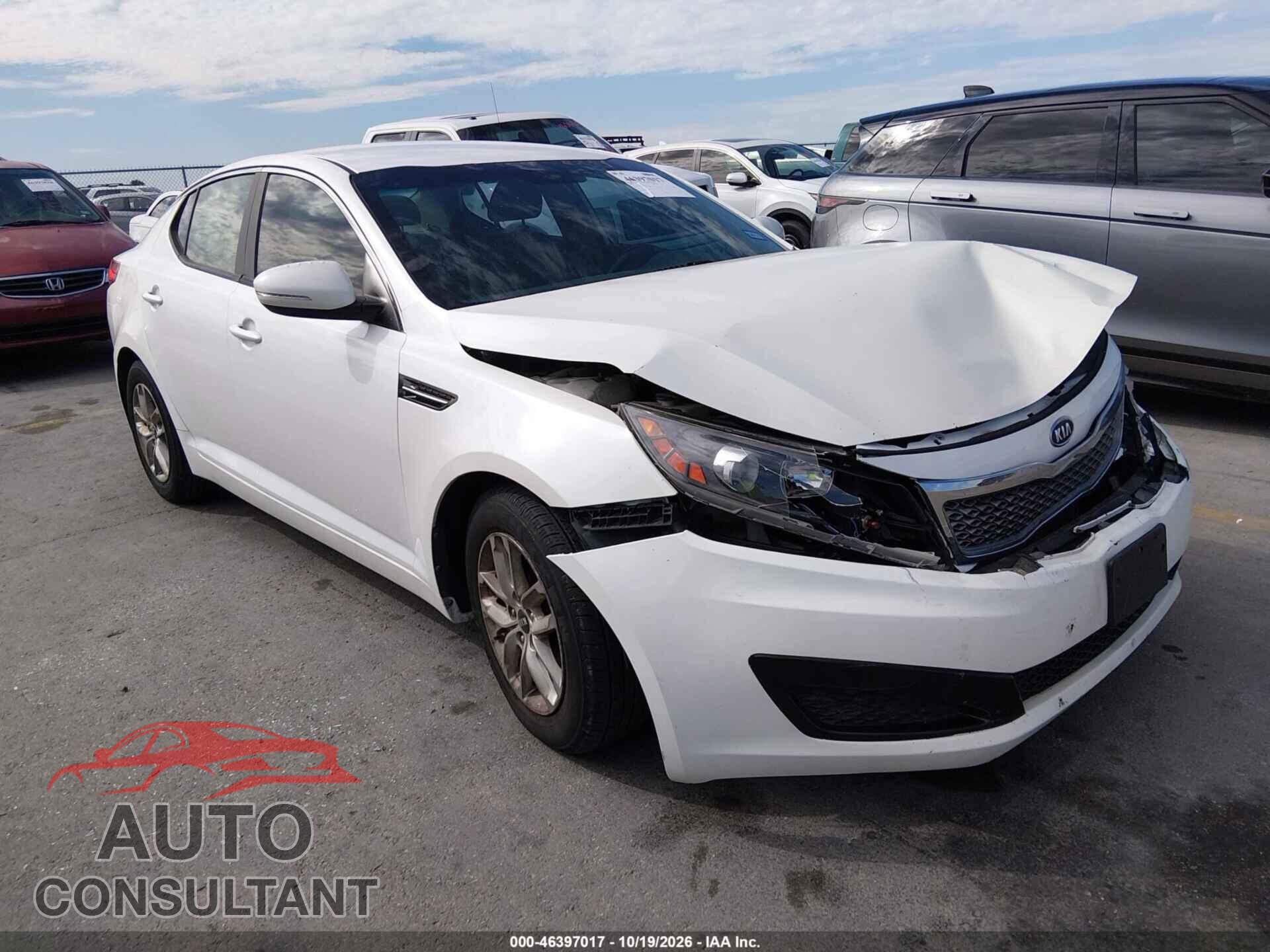 KIA OPTIMA 2011 - KNAGM4A7XB5184677