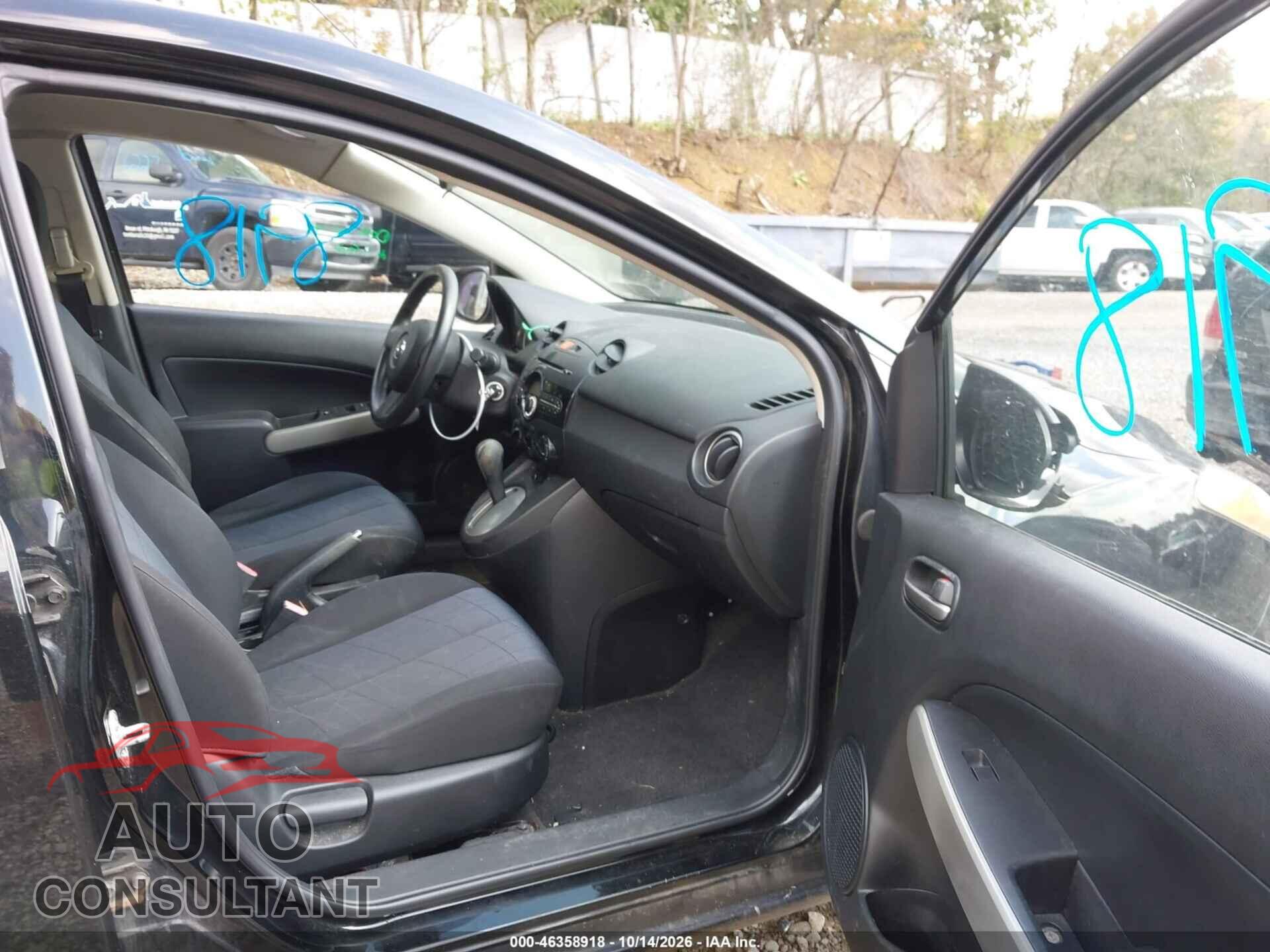 MAZDA MAZDA2 2012 - JM1DE1KZ6C0143334