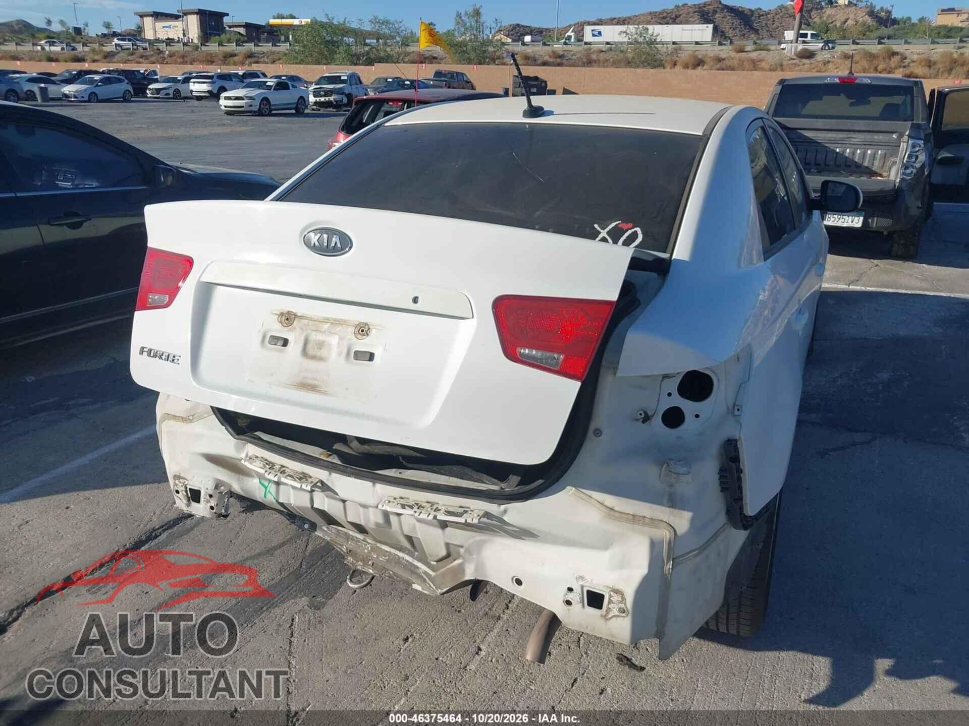 KIA FORTE 2012 - KNAFT4A2XC5537519