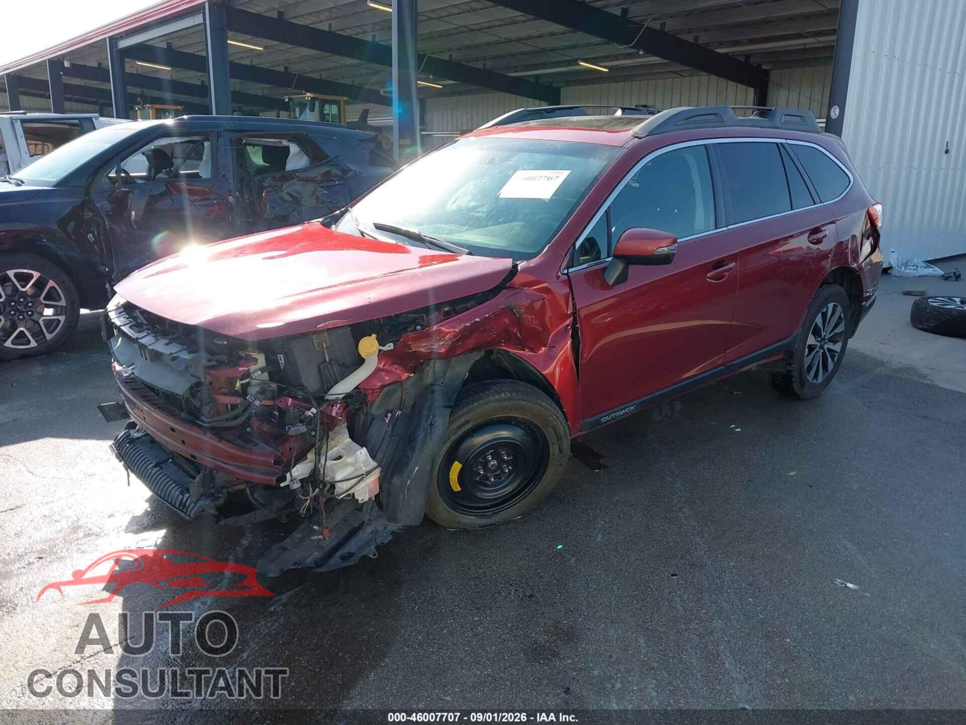 SUBARU OUTBACK 2015 - 4S4BSANC7F3334850
