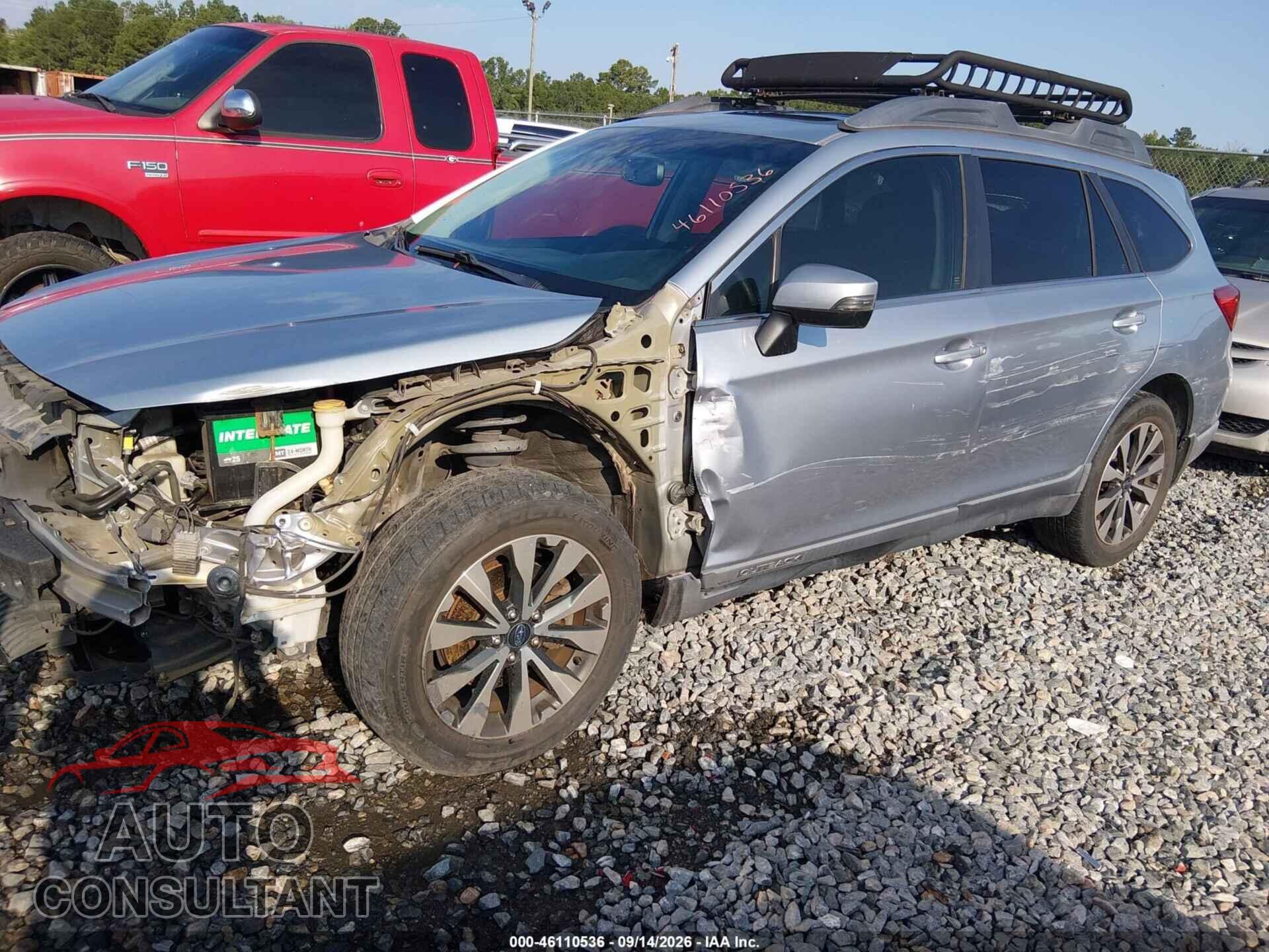 SUBARU OUTBACK 2015 - 4S4BSBLC7F3250276