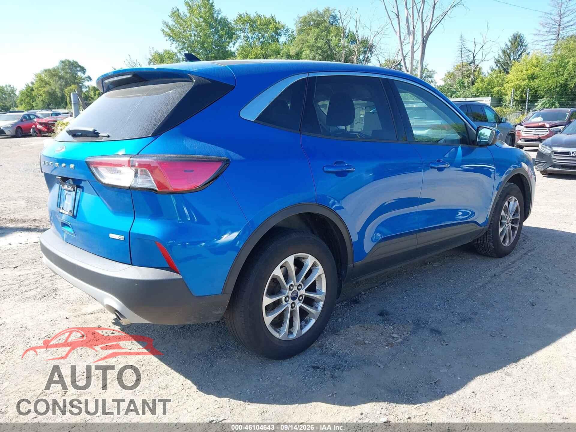 FORD ESCAPE 2020 - 1FMCU9G68LUA12924