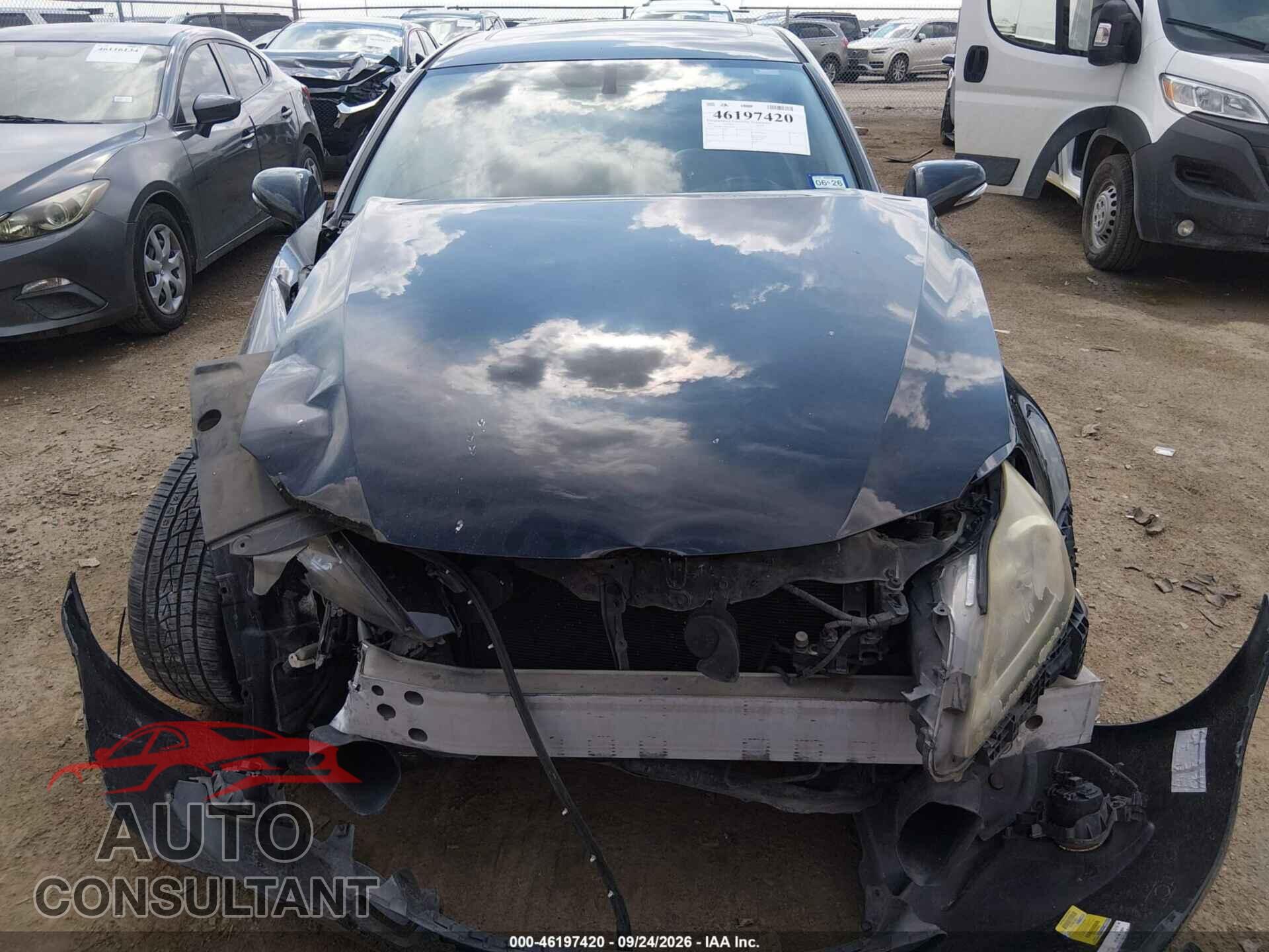 LEXUS IS 250 2011 - JTHBF5C20B5139163
