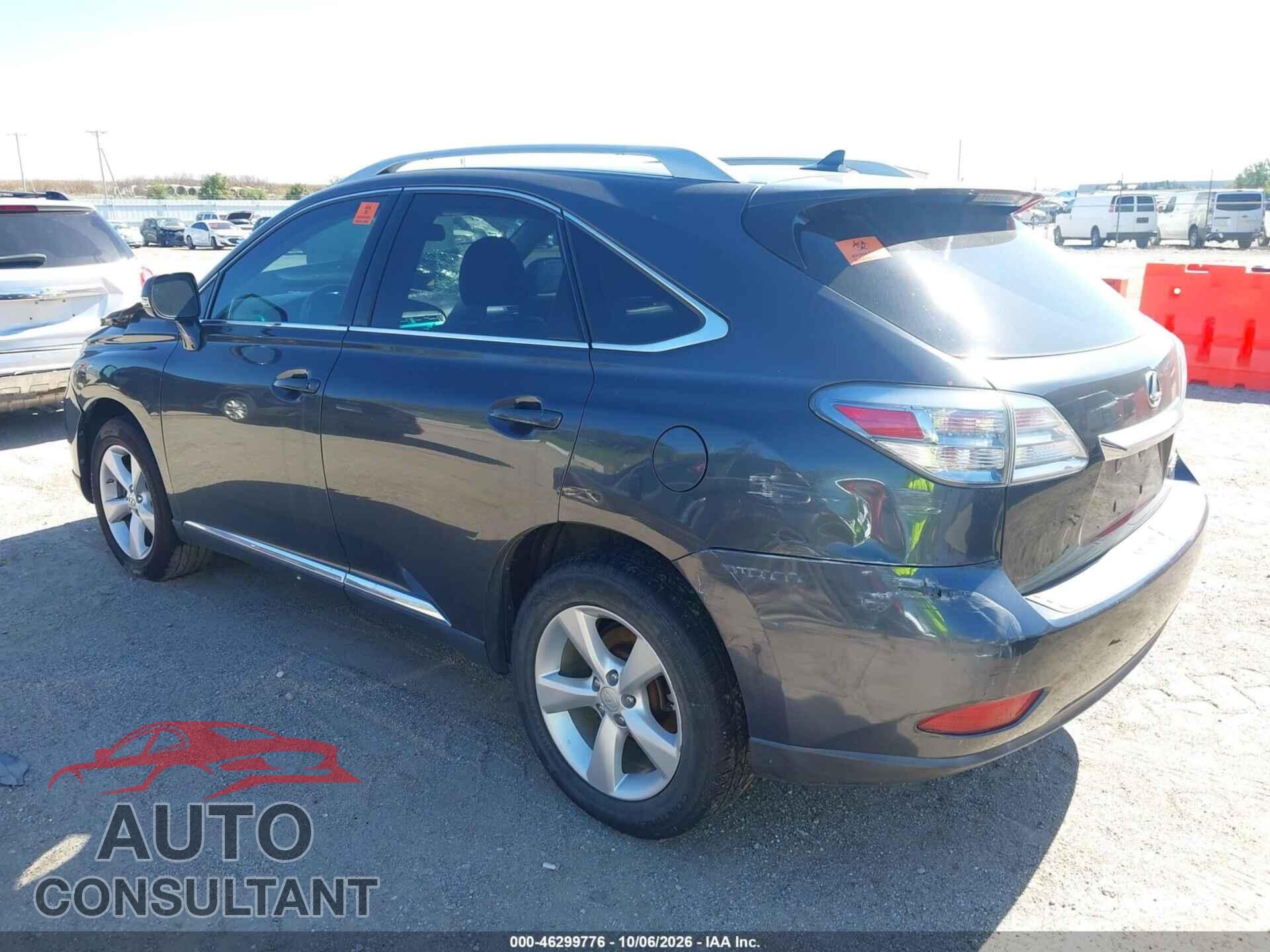 LEXUS RX 350 2011 - 2T2BK1BA4BC083211