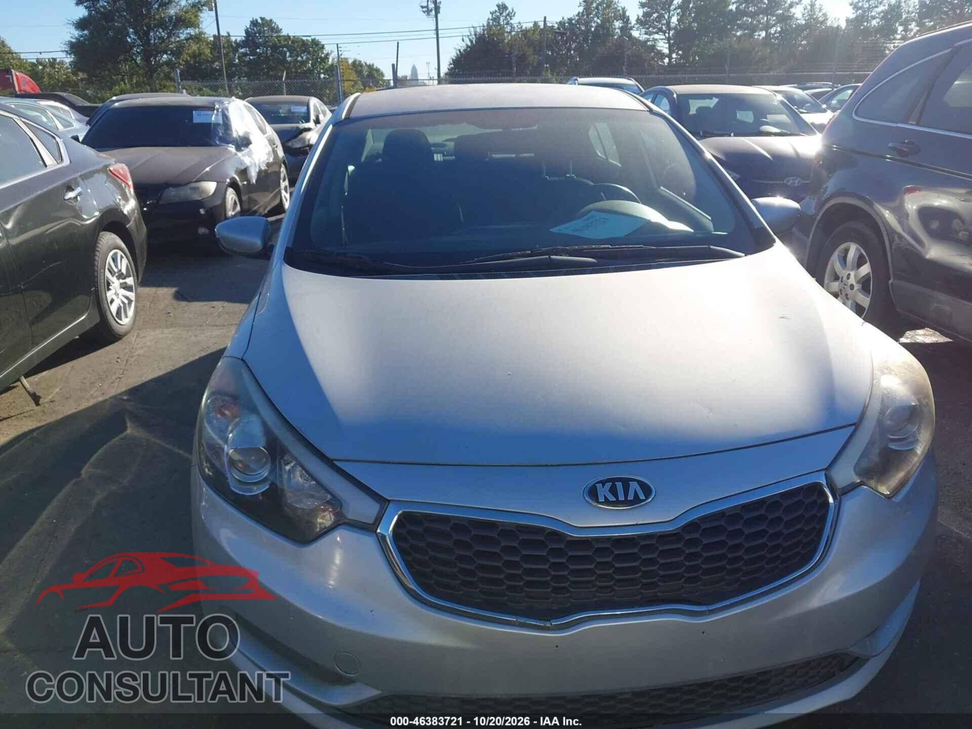 KIA FORTE 2014 - KNAFK4A68E5148659
