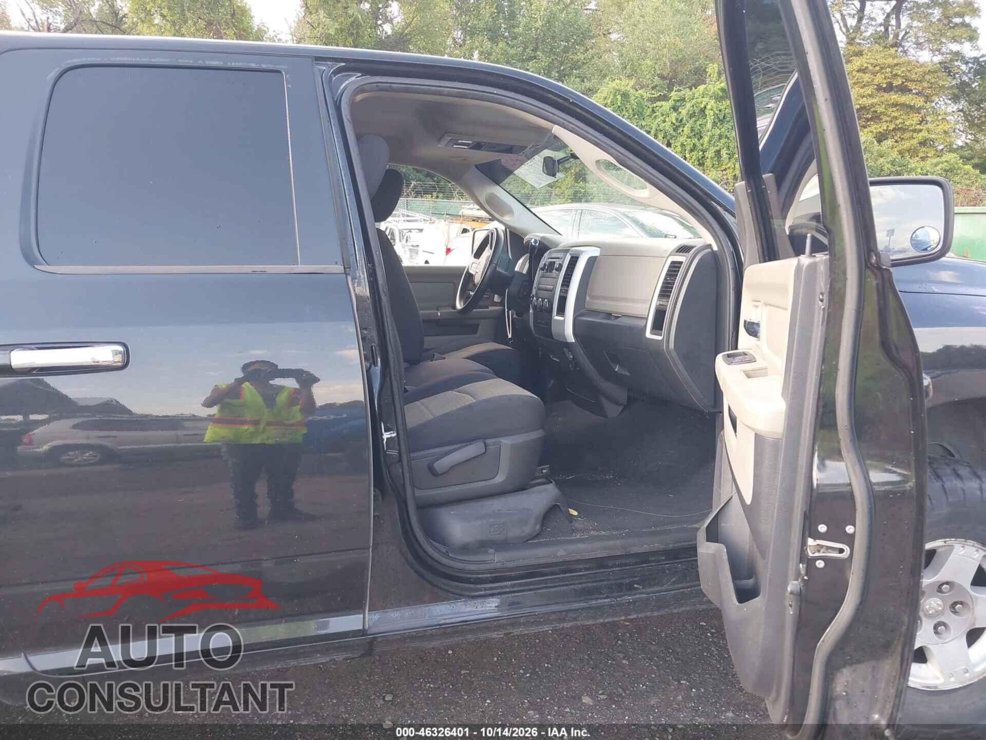 DODGE RAM 1500 2009 - 1D3HV18P69S797570
