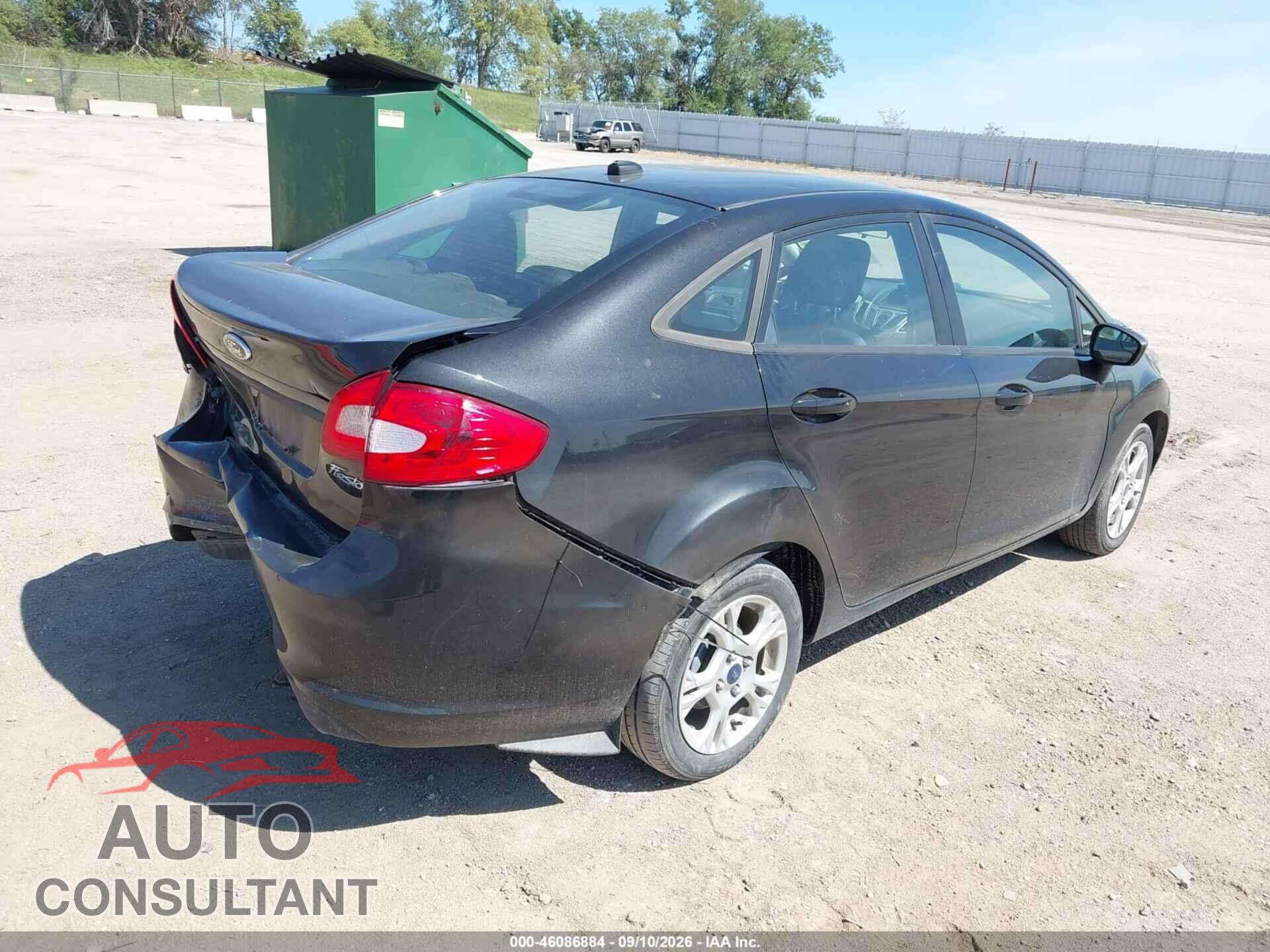 FORD FIESTA 2012 - 3FADP4BJXCM189130
