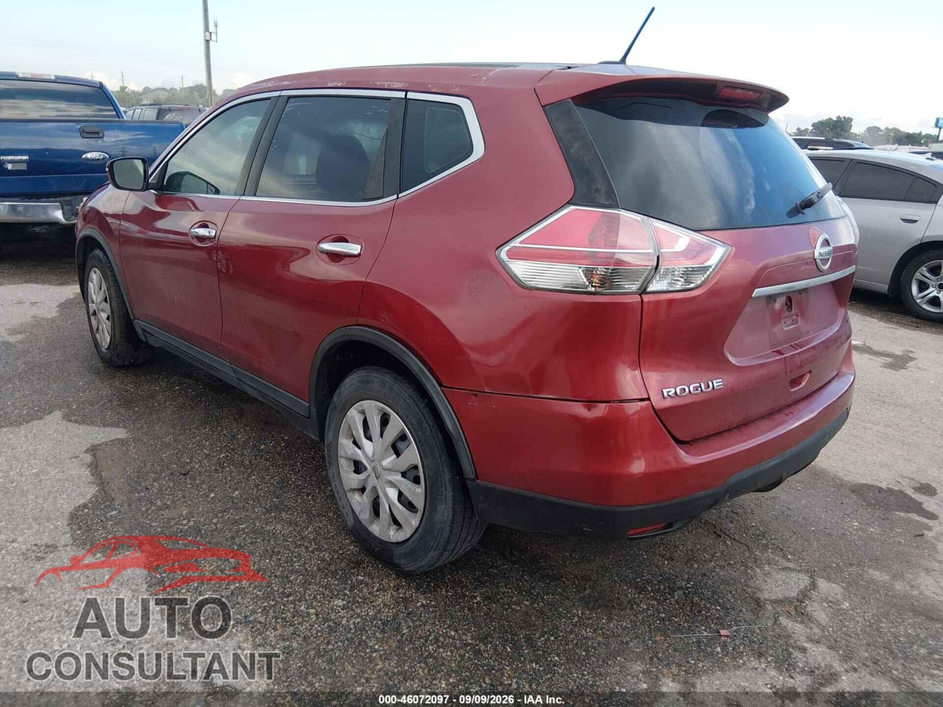 NISSAN ROGUE 2015 - KNMAT2MT4FP537501