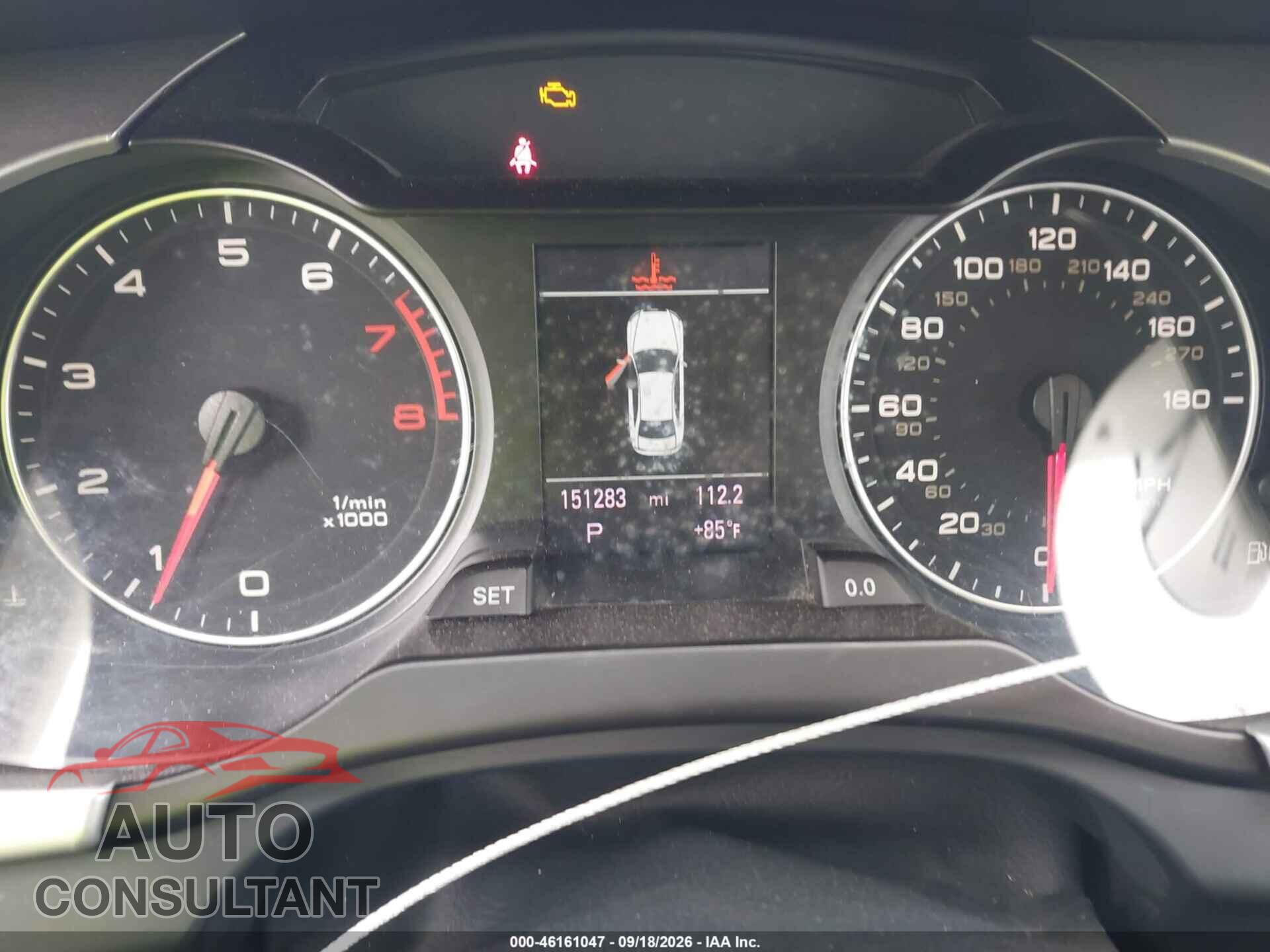 AUDI A4 2012 - WAUFFAFL7CN012344
