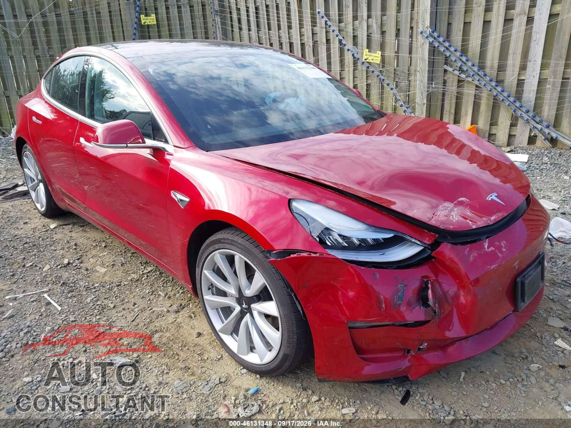 TESLA MODEL 3 2018 - 5YJ3E1EB3JF117248