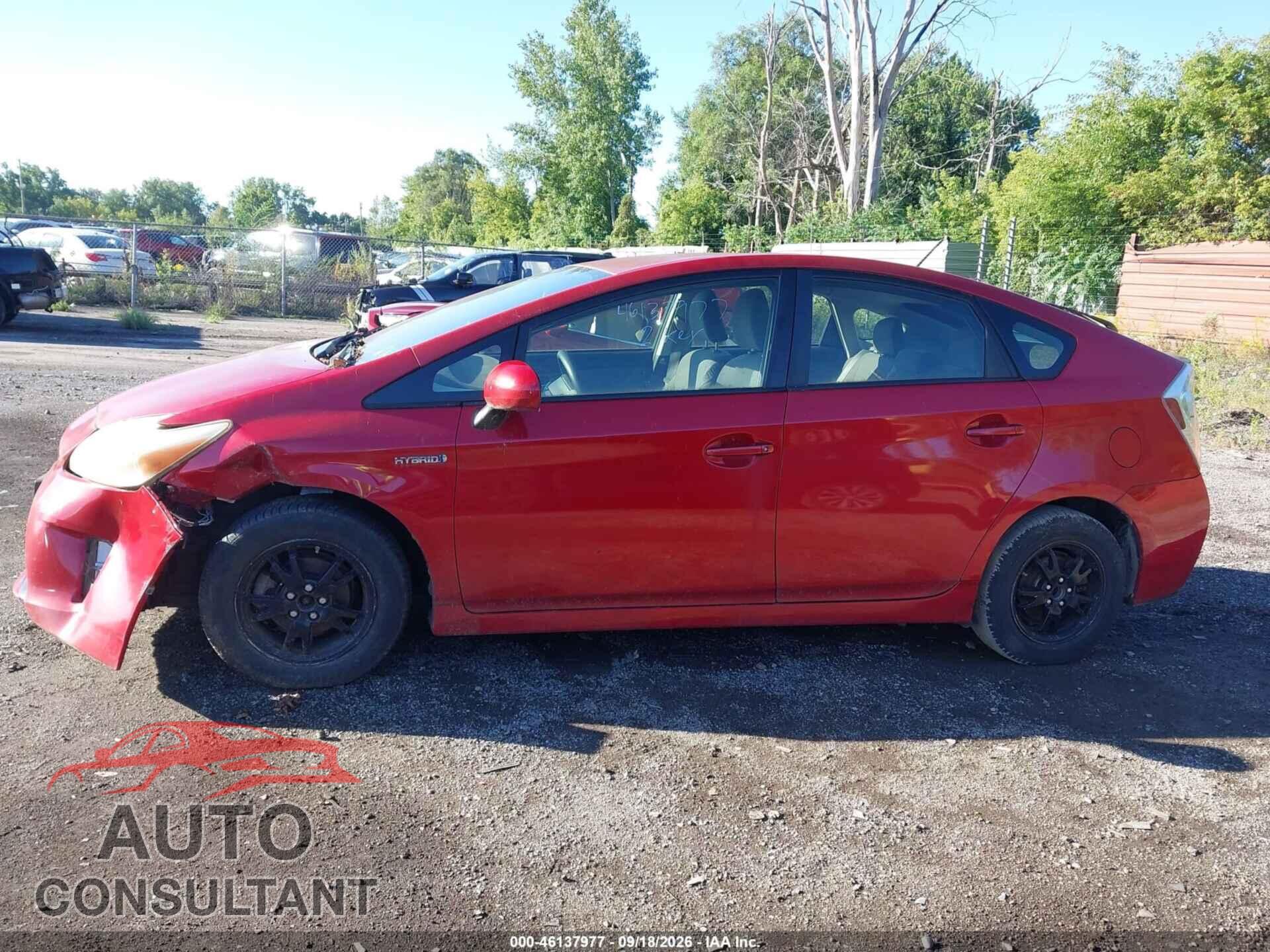 TOYOTA PRIUS 2013 - JTDKN3DU7D1727631