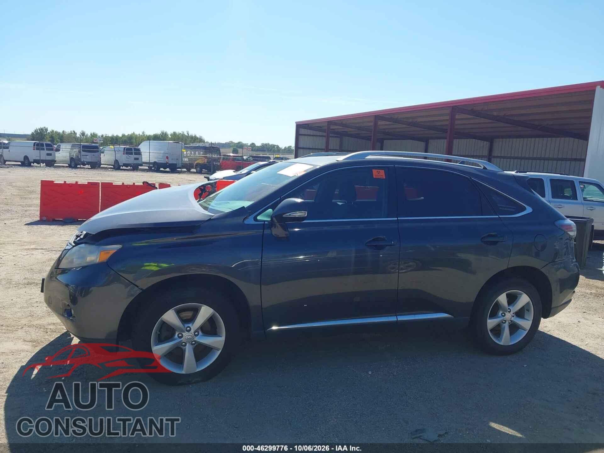LEXUS RX 350 2011 - 2T2BK1BA4BC083211
