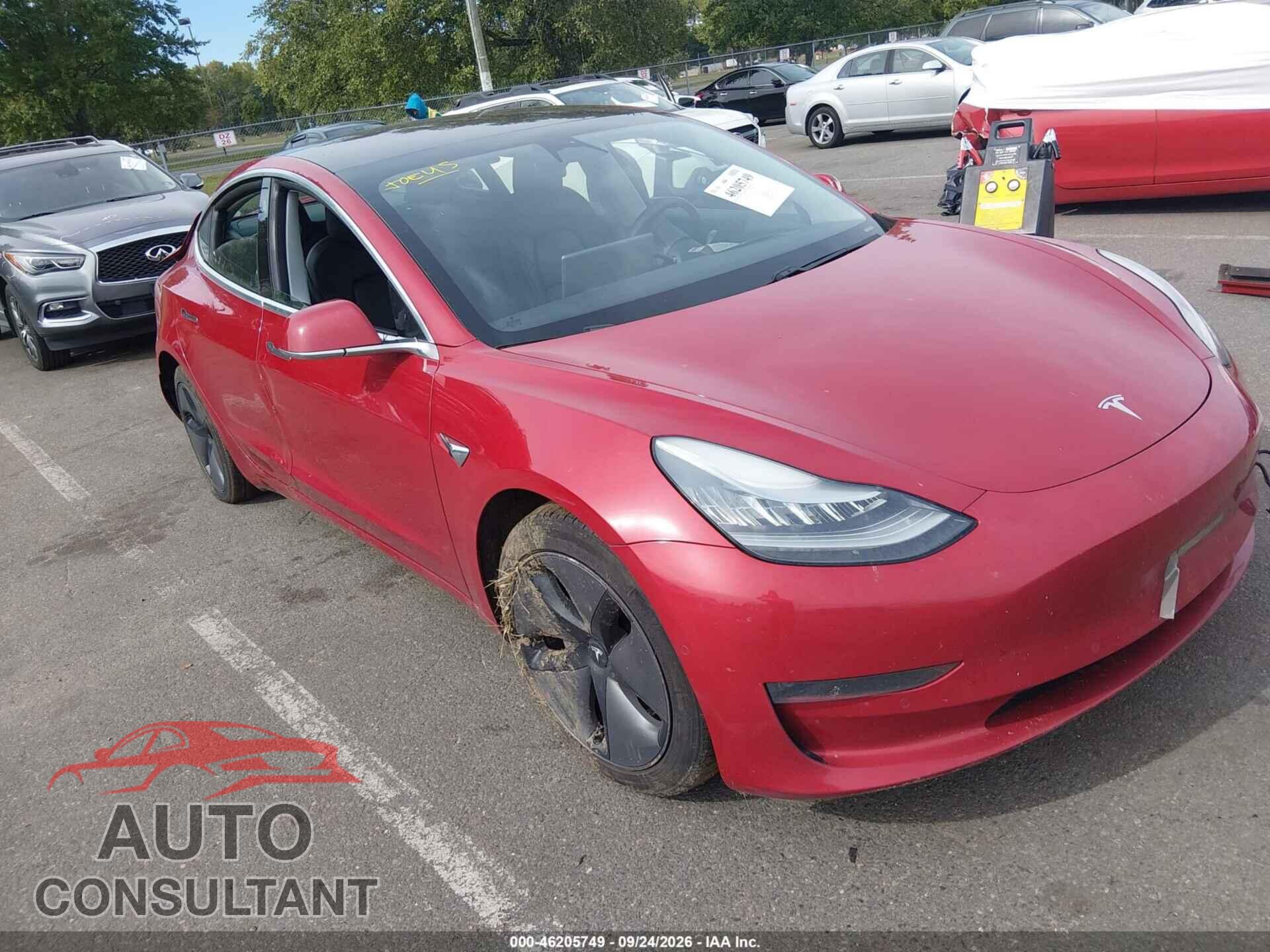 TESLA MODEL 3 2019 - 5YJ3E1EB5KF193927