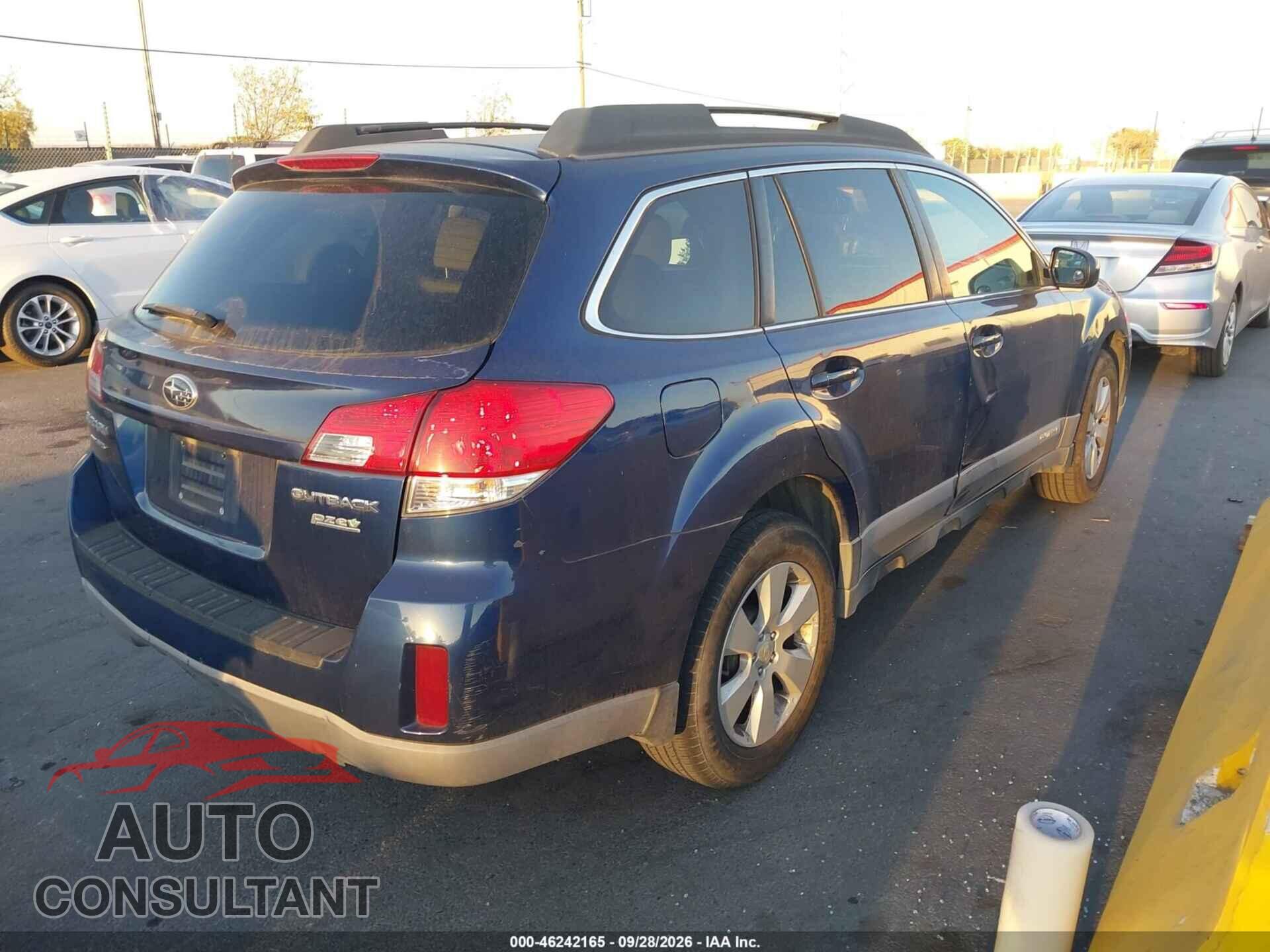SUBARU OUTBACK 2011 - 4S4BRBGC1B3339910