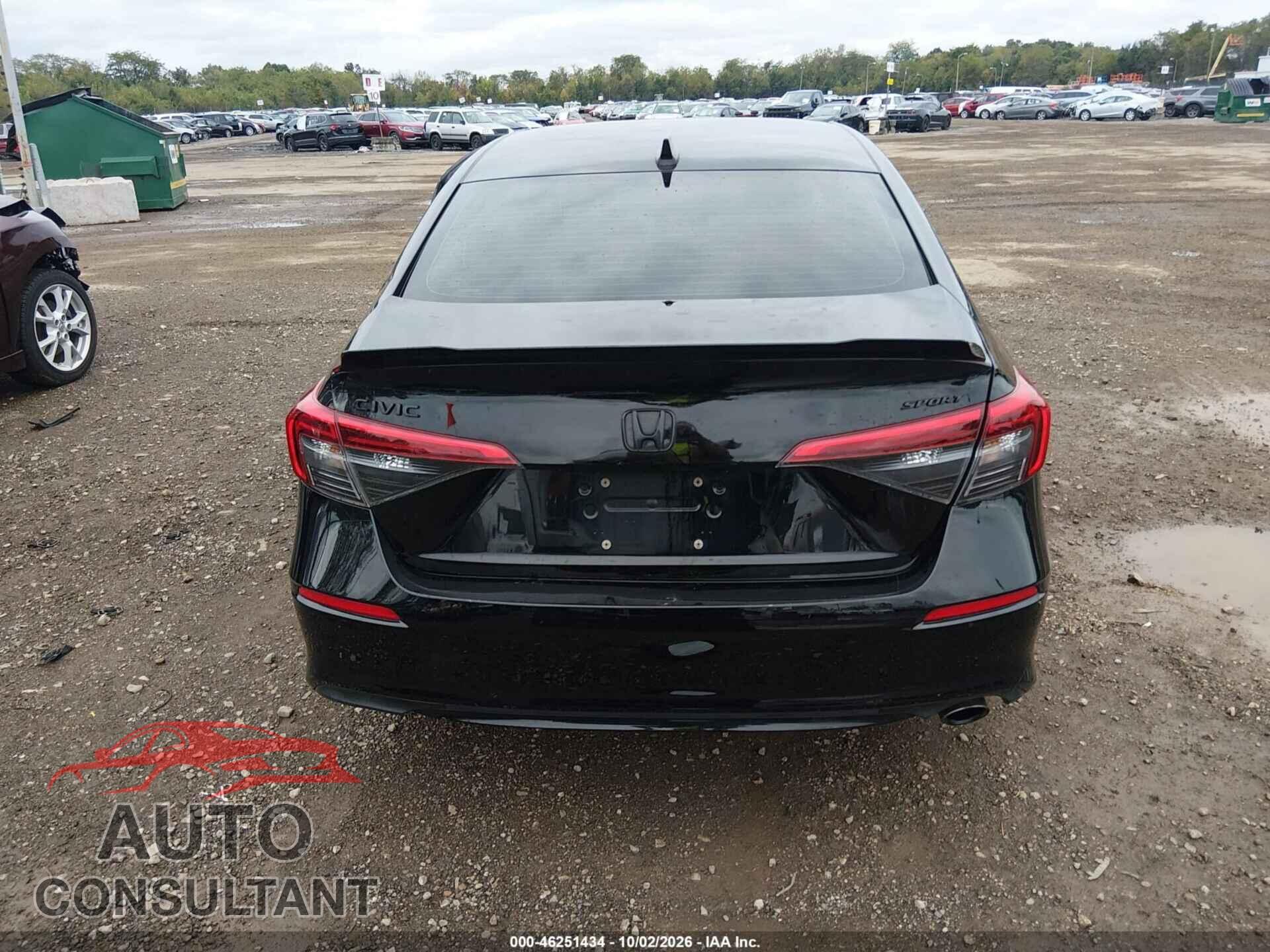 HONDA CIVIC 2022 - 2HGFE2F52NH609993