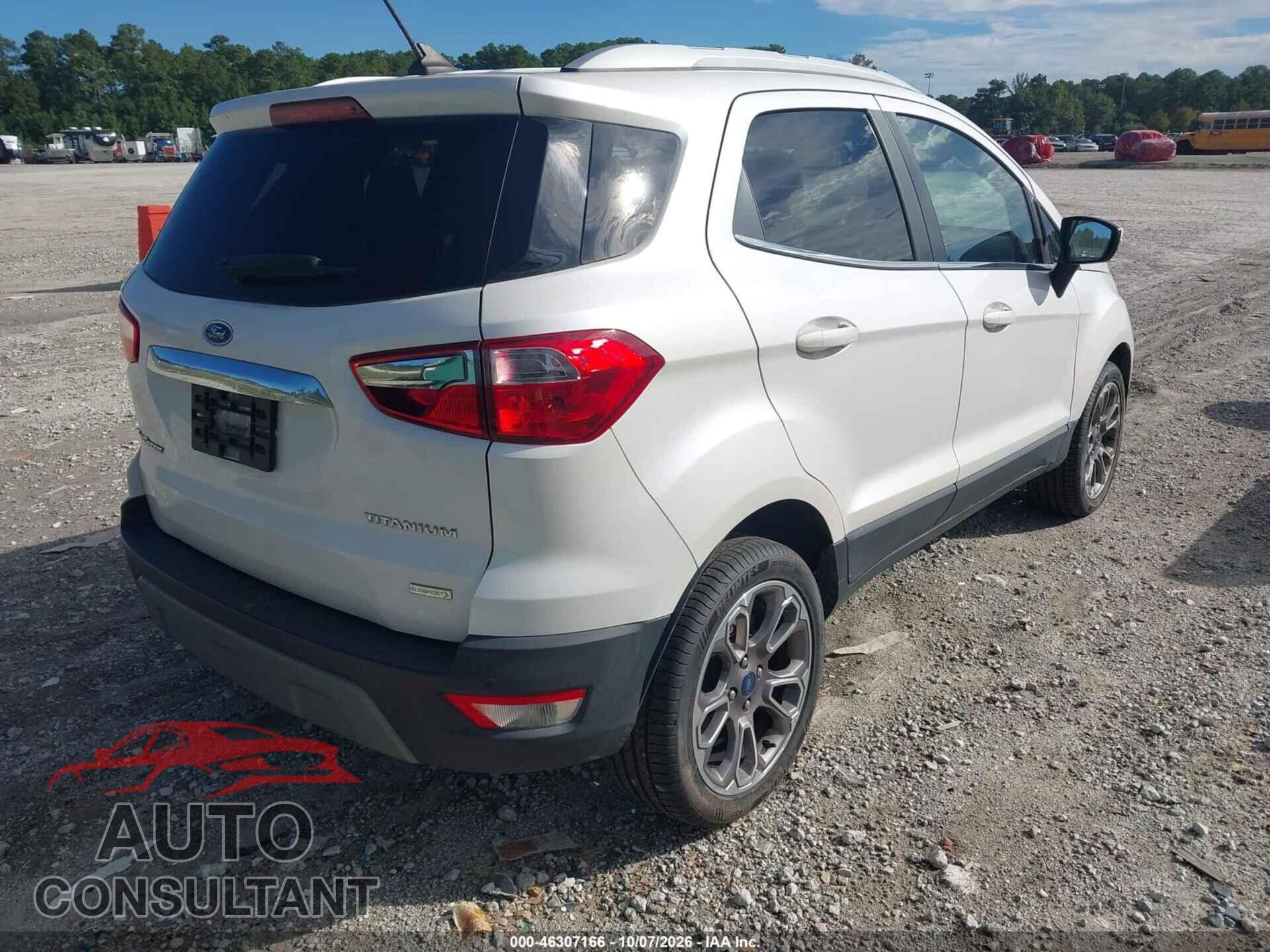 FORD ECOSPORT 2019 - MAJ3S2KE3KC260749
