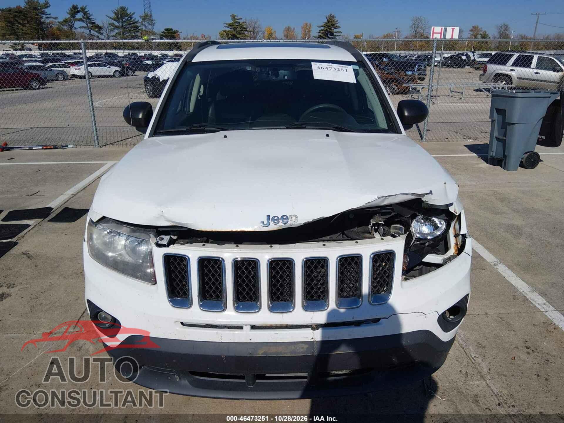 JEEP COMPASS 2013 - 1C4NJDCB1DD179414