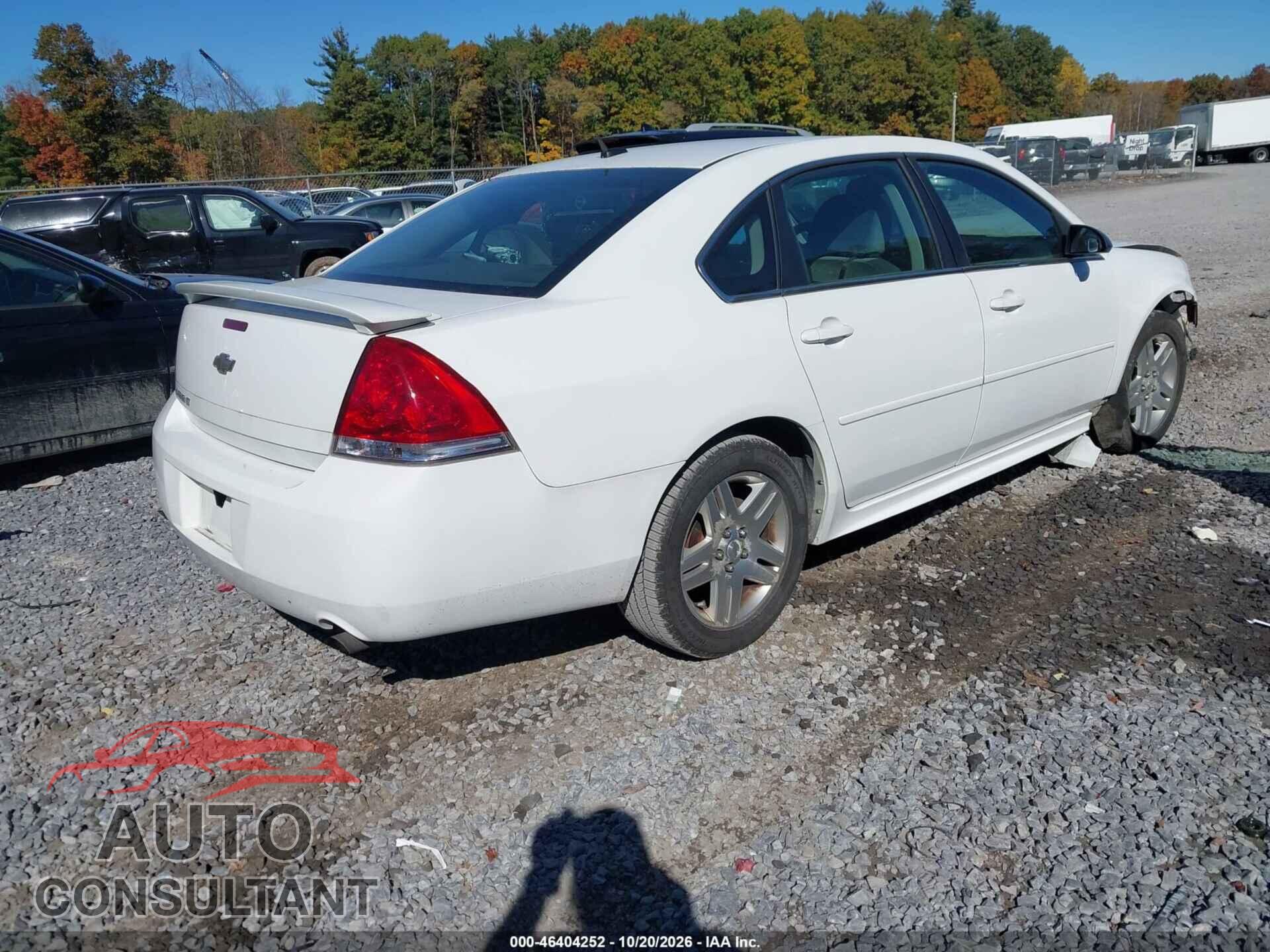 CHEVROLET IMPALA 2013 - 2G1WB5E38D1201071