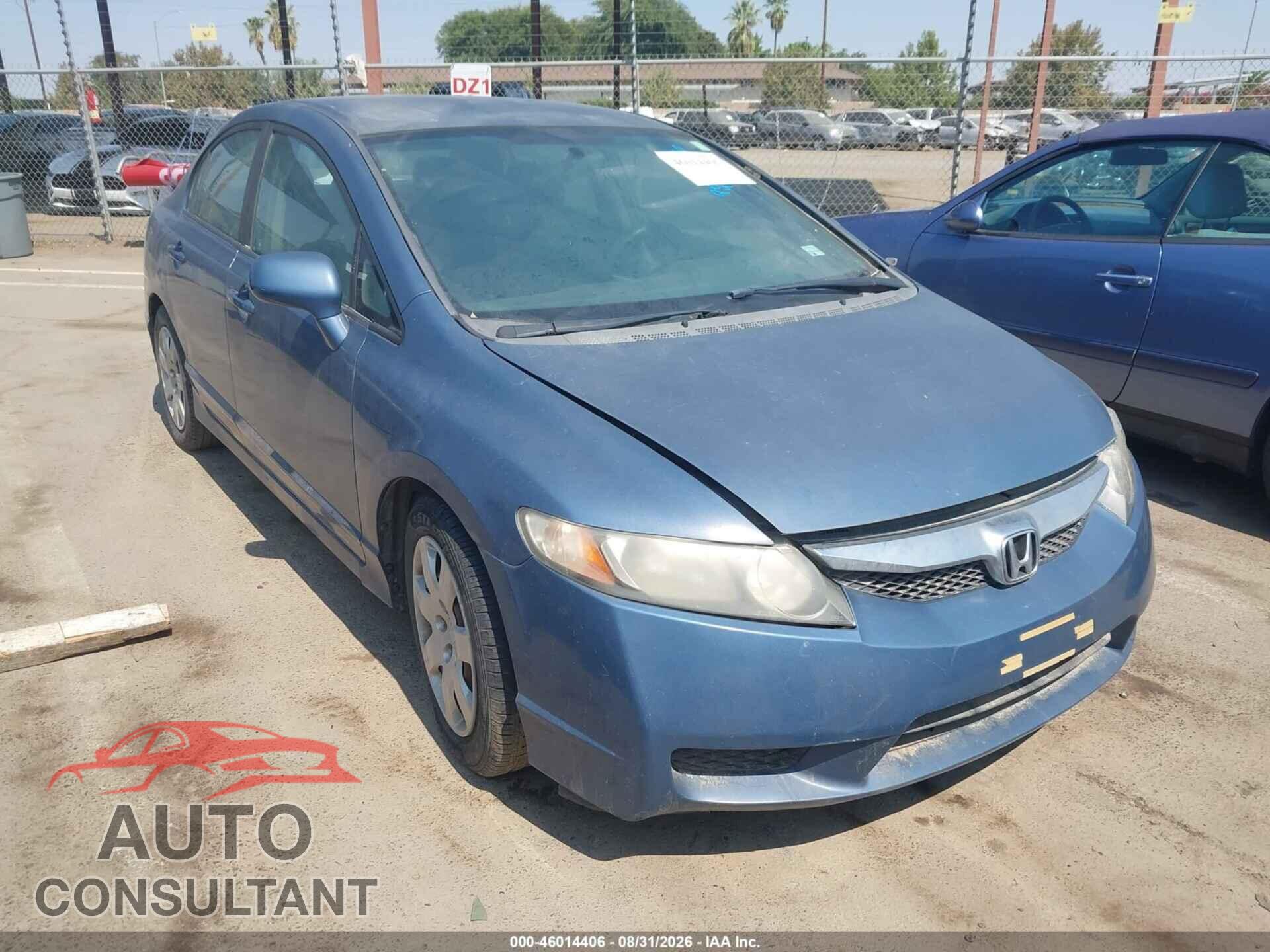 HONDA CIVIC 2010 - 19XFA1F51AE016250