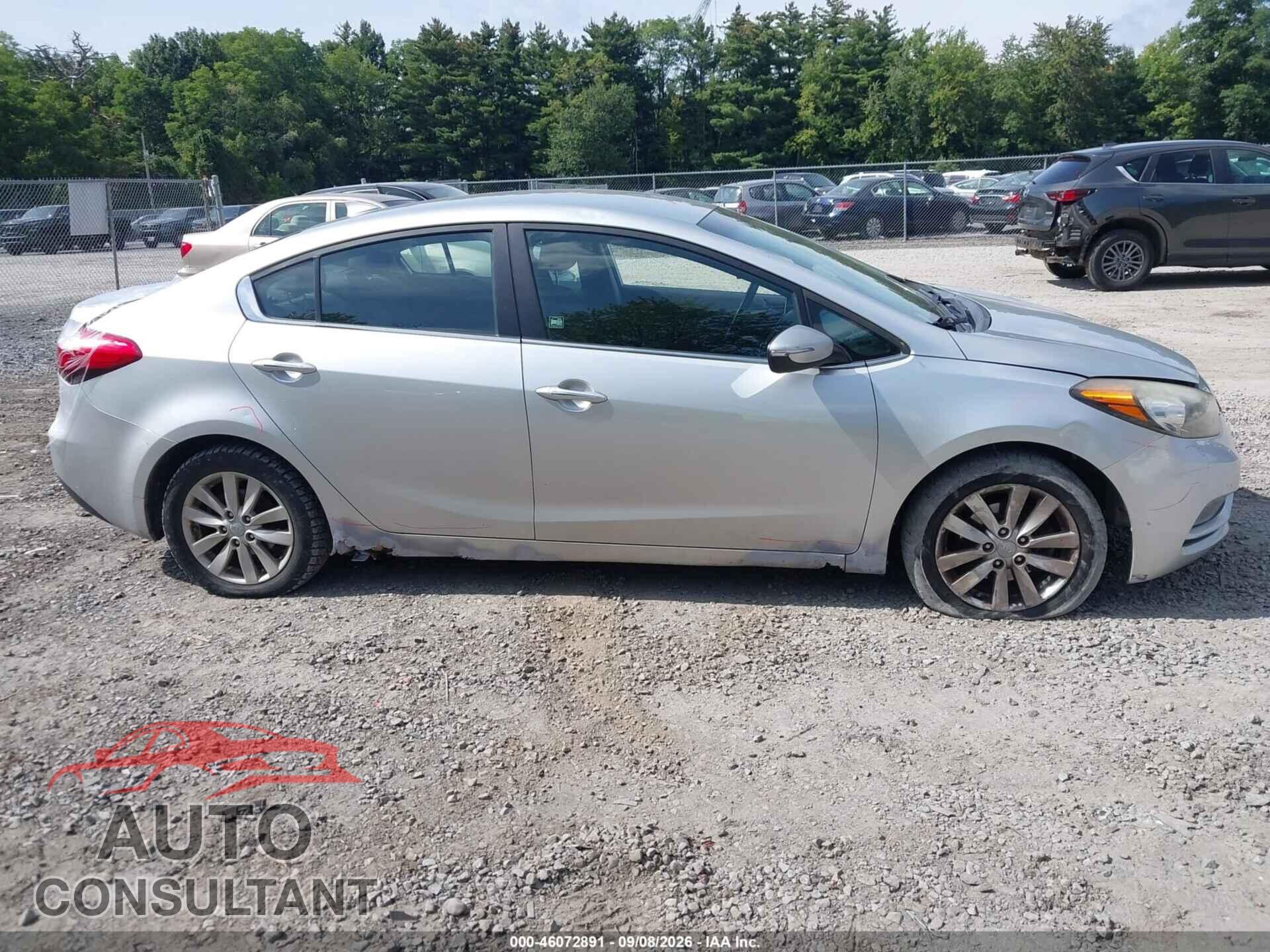 KIA FORTE 2014 - KNAFX4A82E5062475