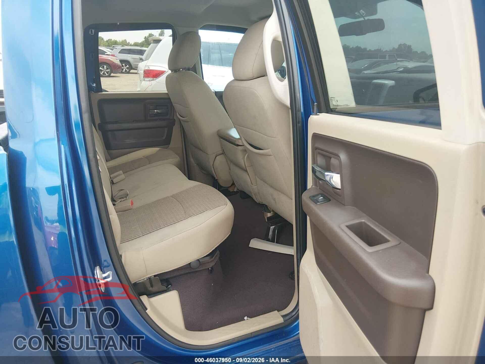 DODGE RAM 1500 2010 - 1D7RB1GP7AS126748