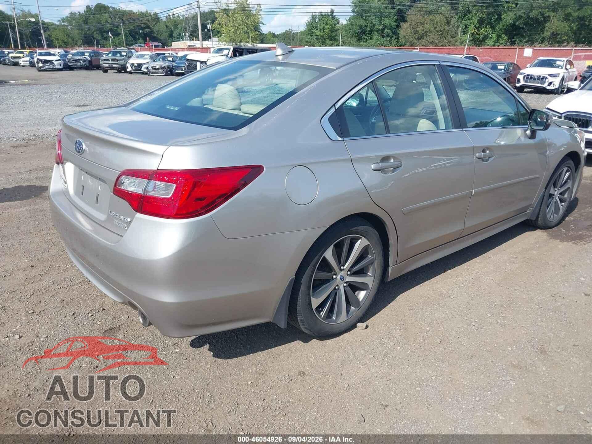 SUBARU LEGACY 2016 - 4S3BNEN61G3059054