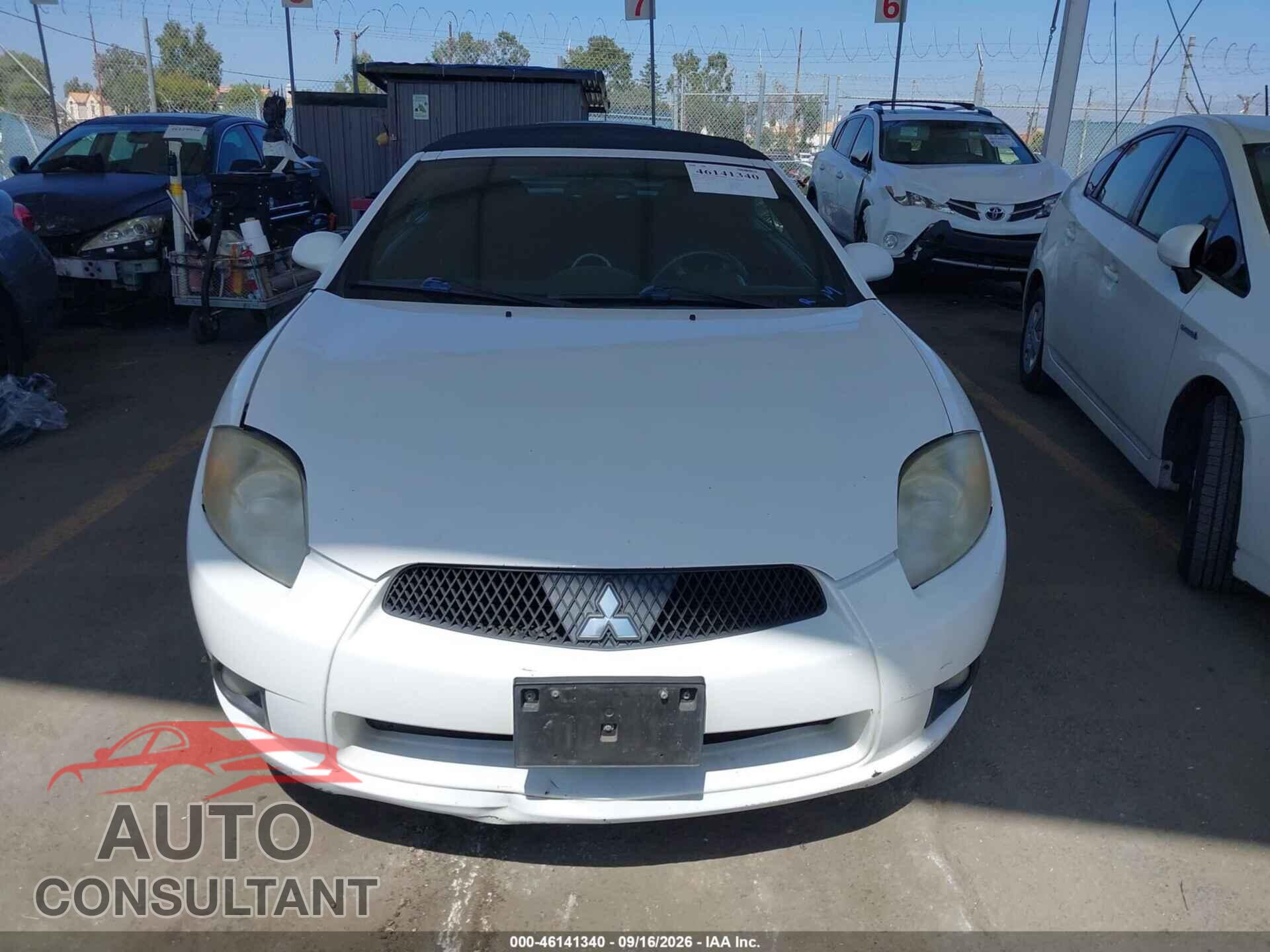 MITSUBISHI ECLIPSE SPYDER 2009 - 4A3AL25F49E010807