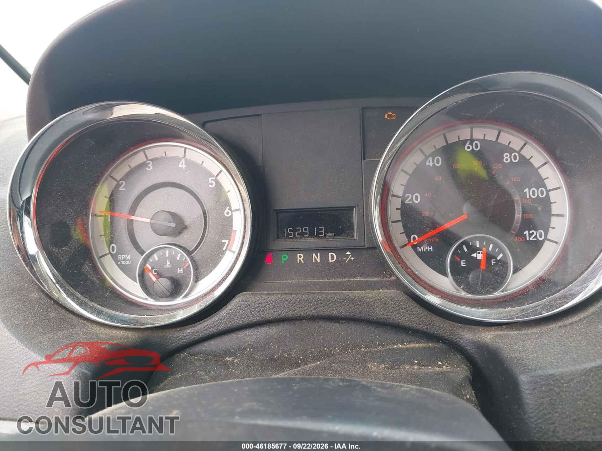 DODGE GRAND CARAVAN 2013 - 2C4RDGBG2DR813530