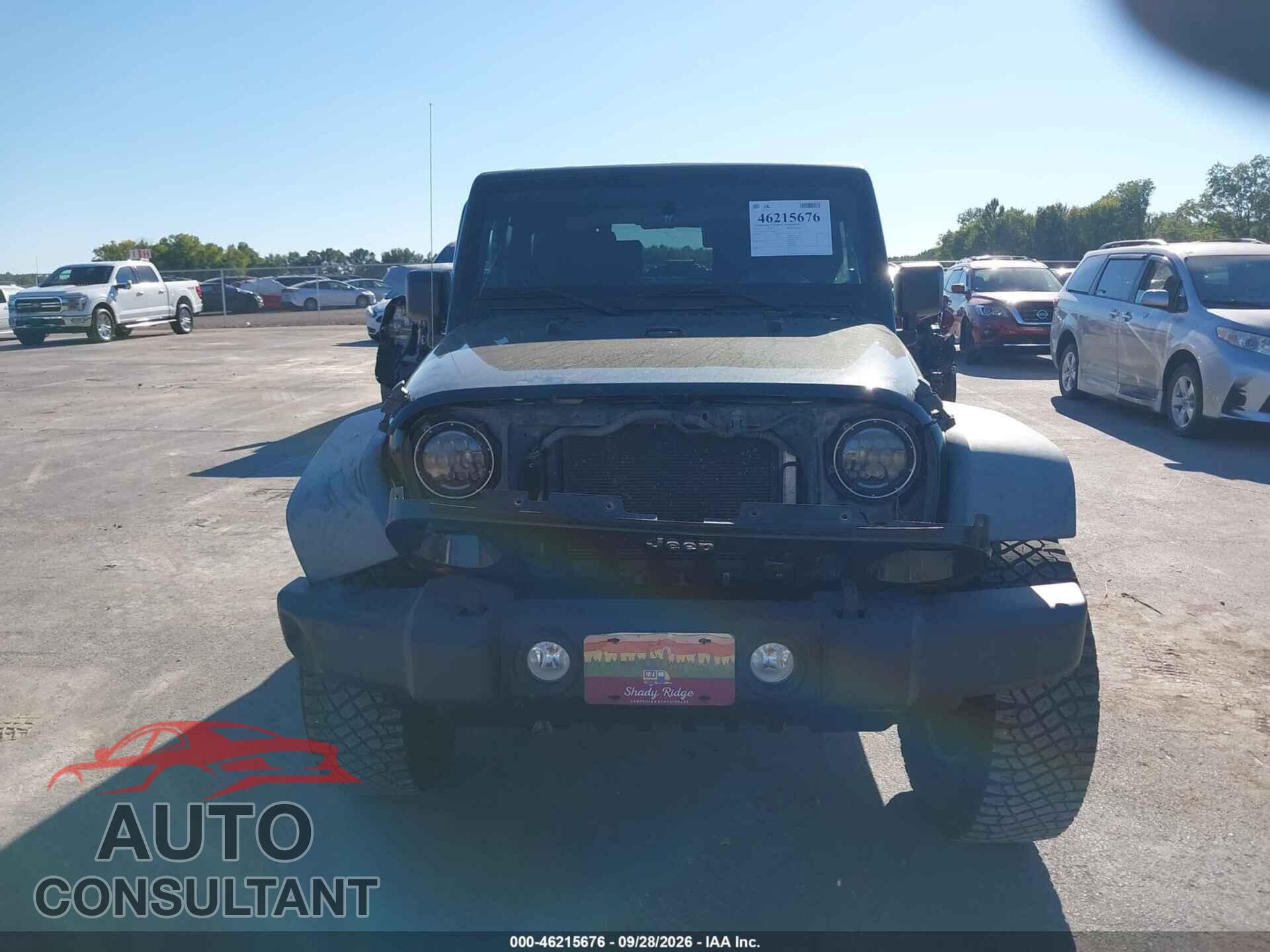 JEEP WRANGLER 2010 - 1J4GA2D11AL219005