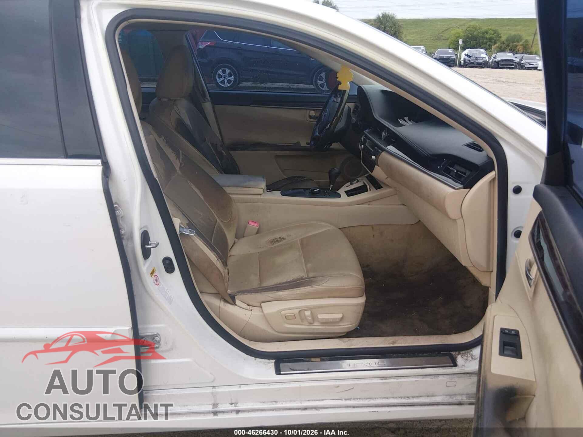 LEXUS ES 350 2013 - JTHBK1GG6D2036795