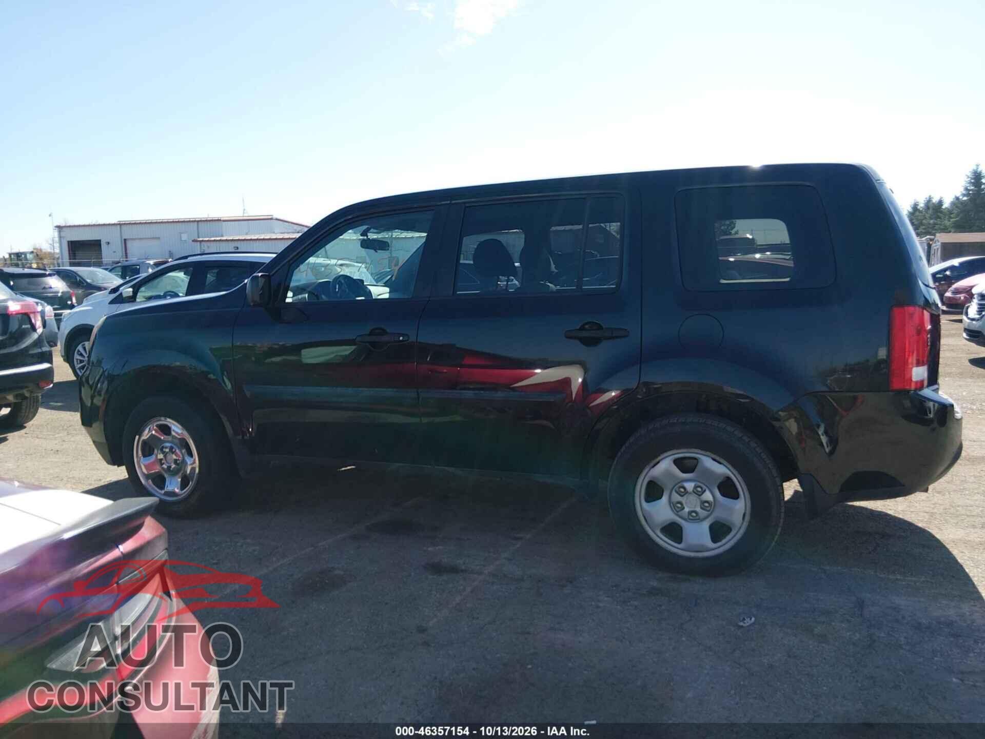 HONDA PILOT 2014 - 5FNYF4H27EB017286