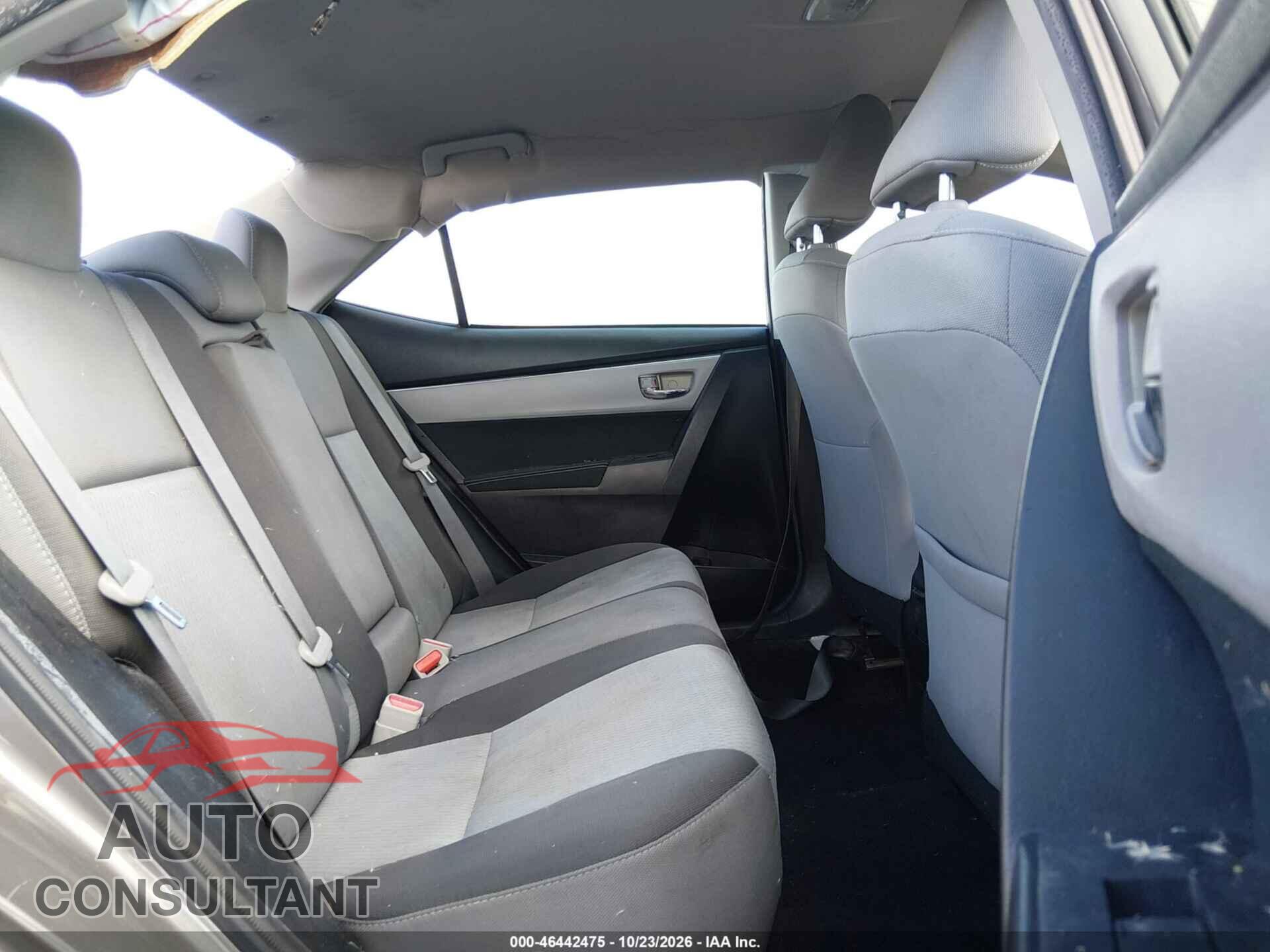 TOYOTA COROLLA 2017 - 5YFBPRHE5HP645236