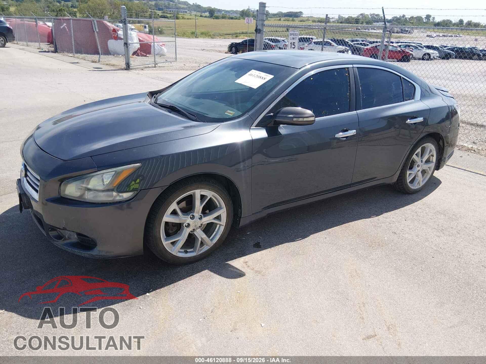 NISSAN MAXIMA 2012 - 1N4AA5AP2CC862347