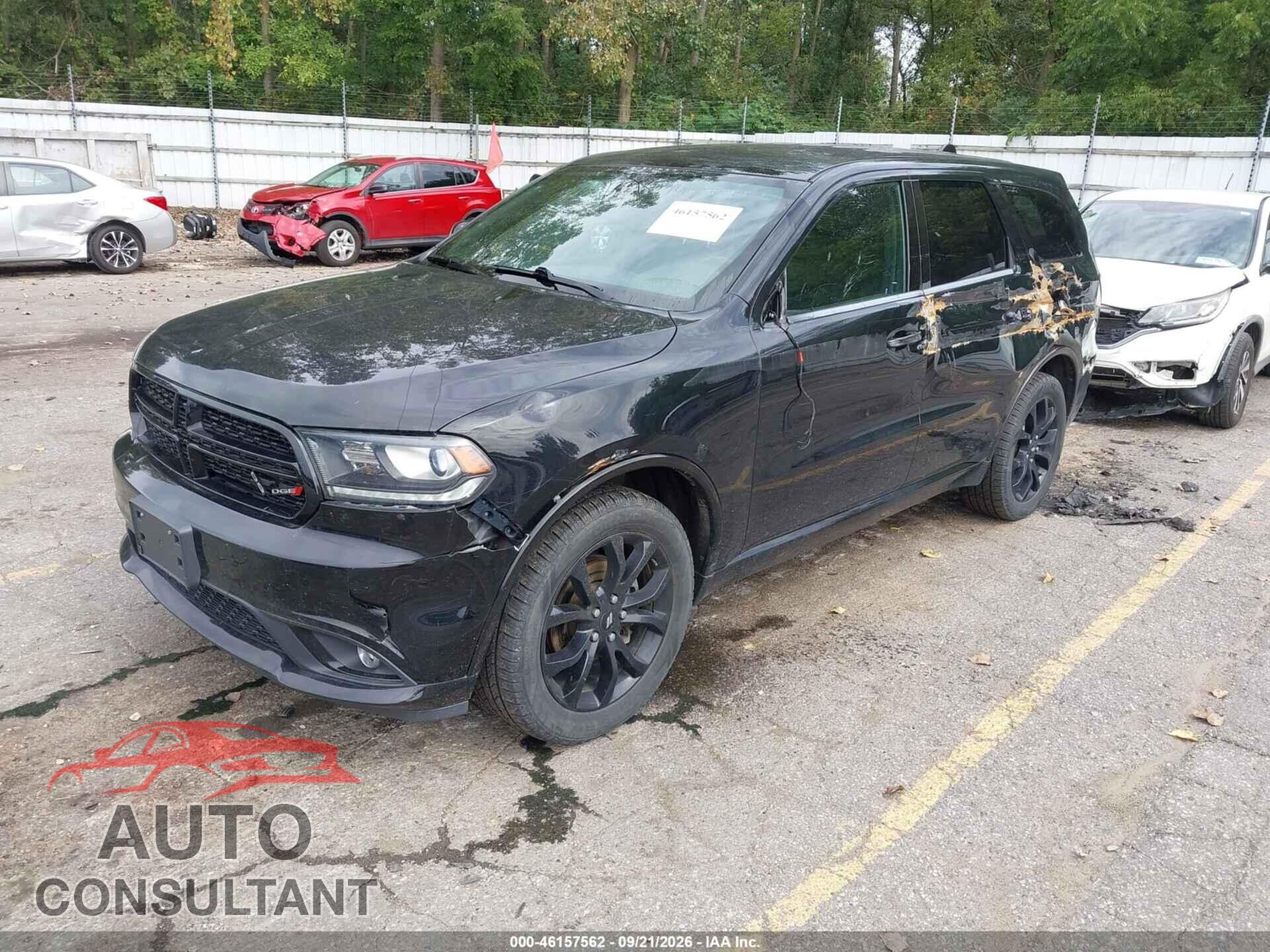 DODGE DURANGO 2019 - 1C4RDJAG8KC781459