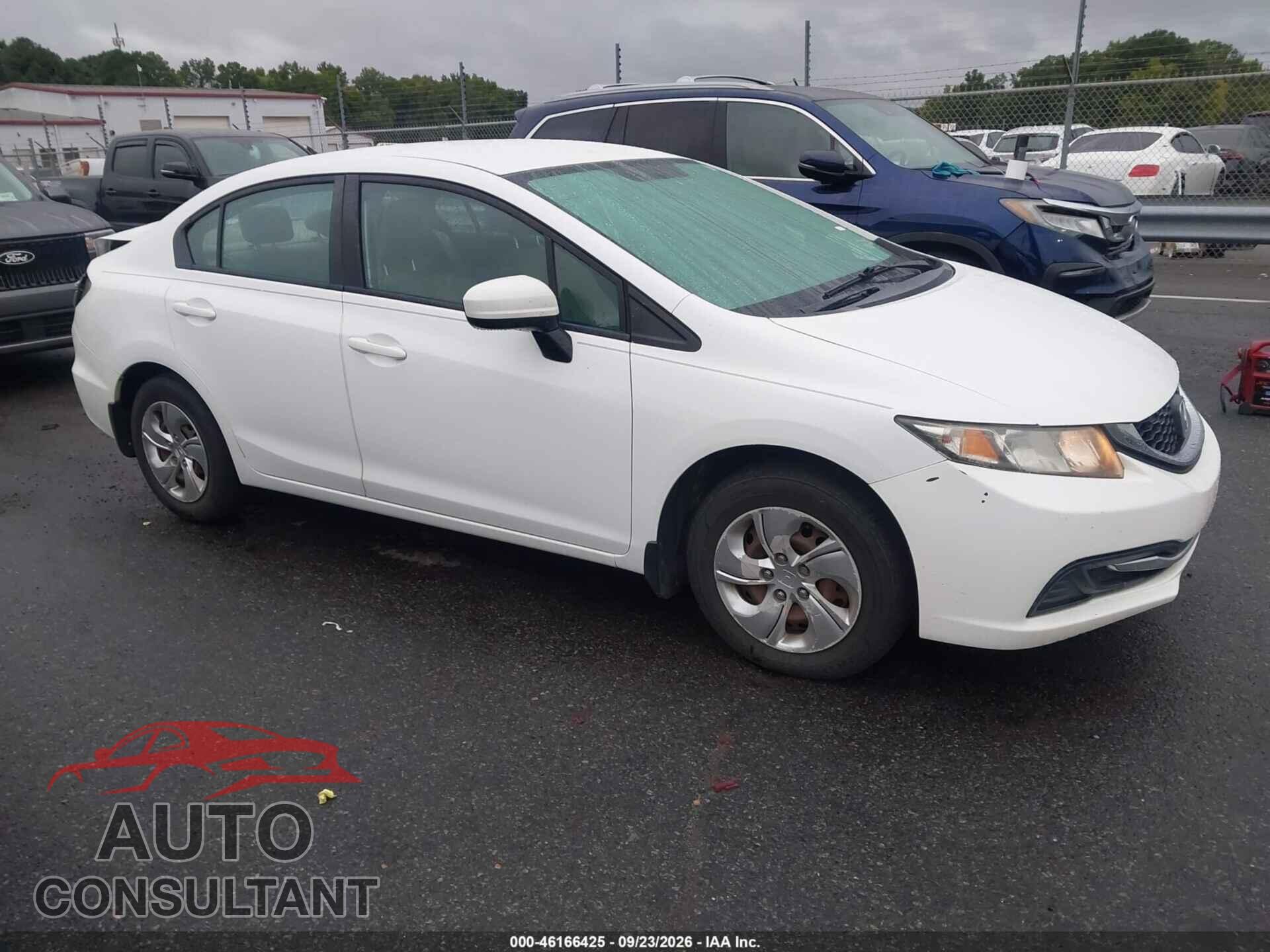 HONDA CIVIC 2014 - 19XFB2F57EE228353